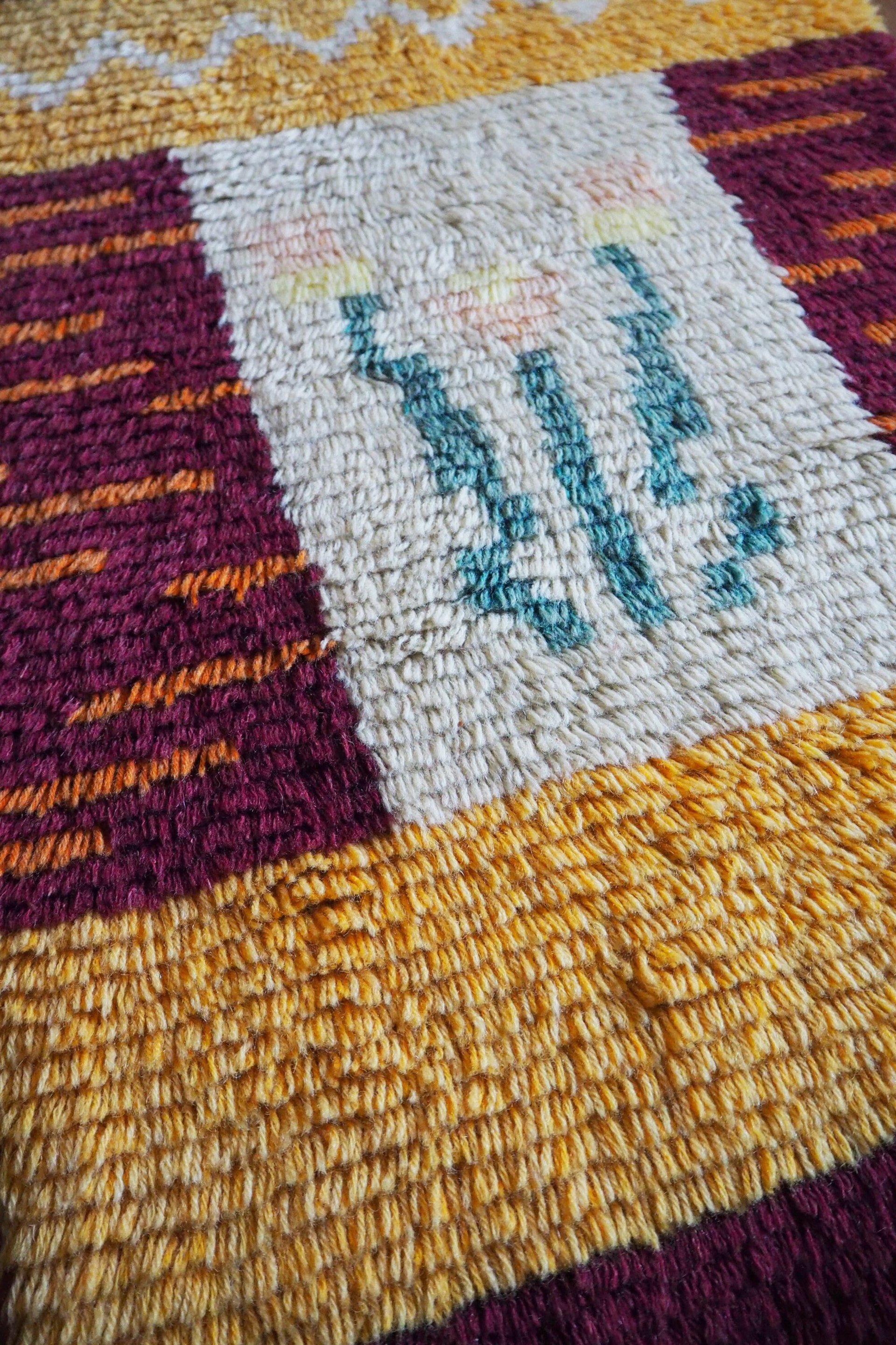 Vintage wall hanging | Scandinavian wall tapestry | Scandinavian wall hanging | Vintage wall tapestry | Handmade wall tapestry