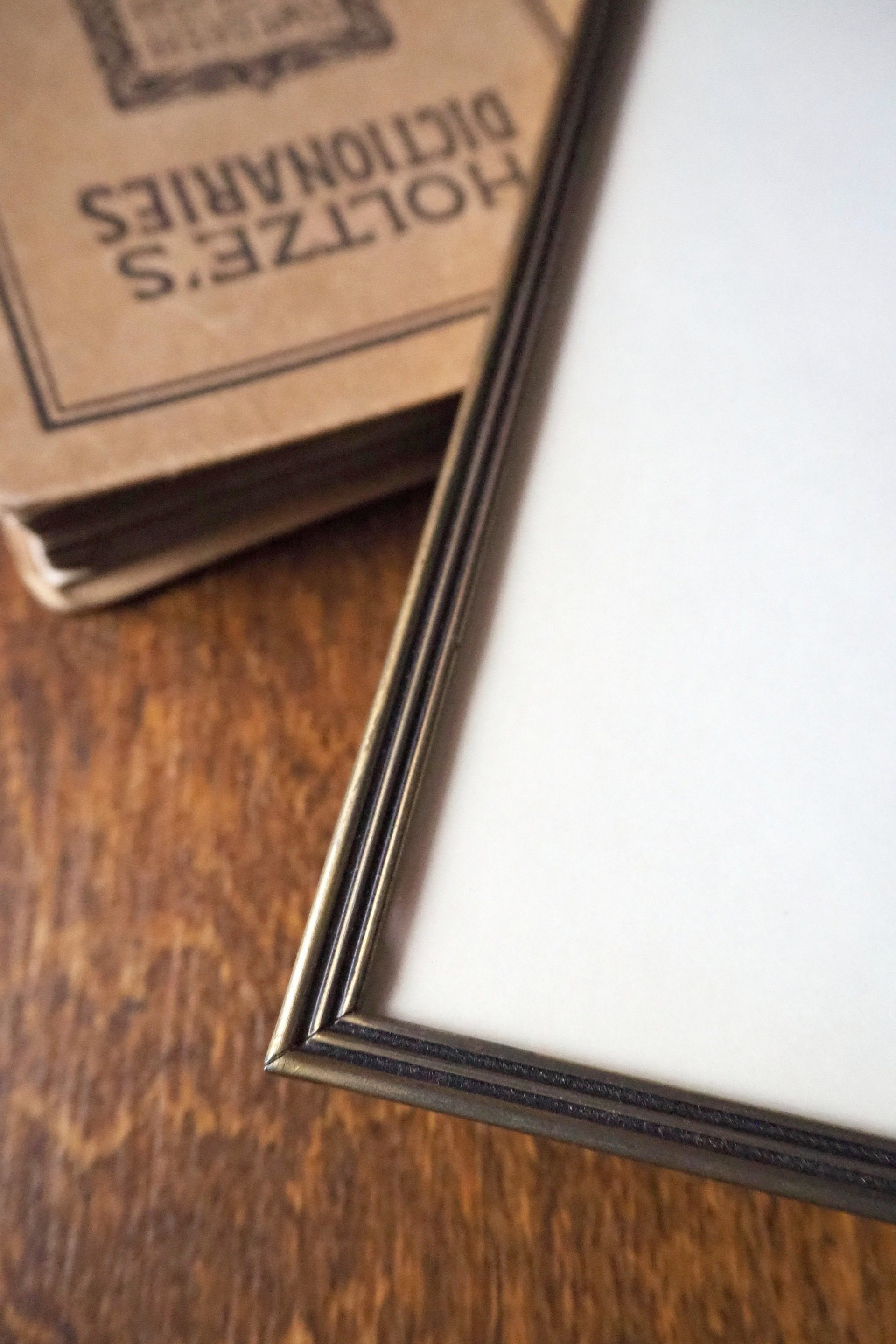 Vintage brass photo frame | Brass photo frame 12x17 cm | Brass picture frame | Vintage brass picture frame