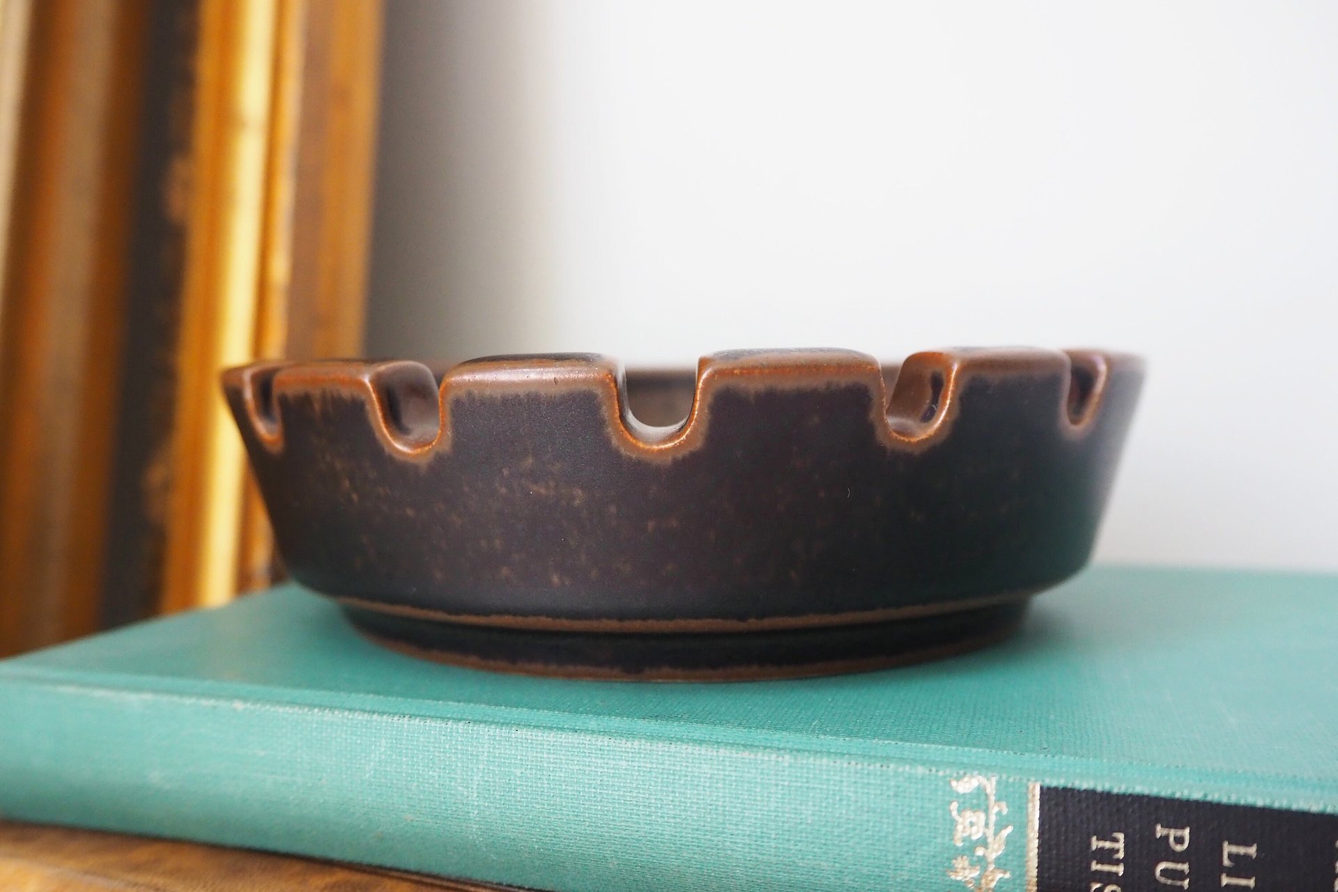 Vintage ceramic ashtray | Arabia Ruska ashtray | Vintage ashtray | Ceramic ashtray | Arabia ashtray | Made in Finland