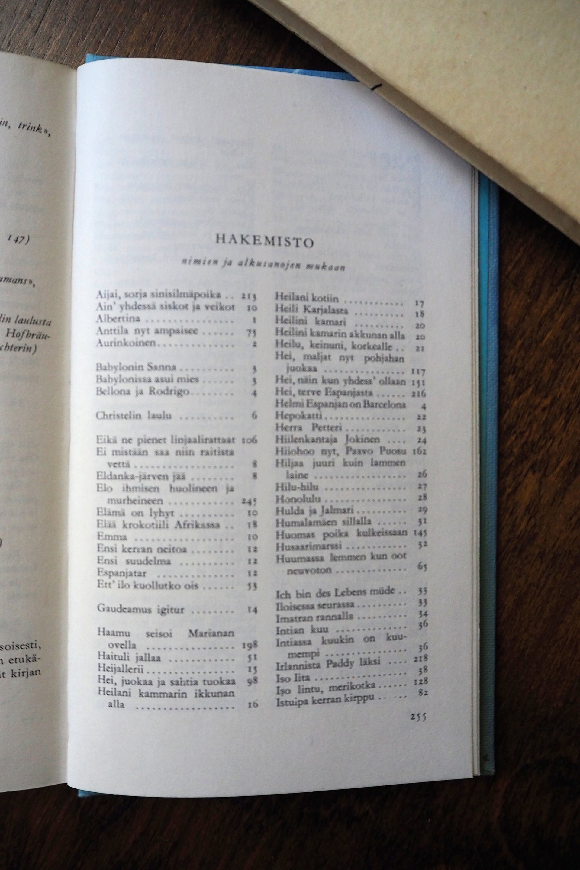 Vintage Finnish music books | Vintage music books | Vintage books from Finland | Vintage sheet music