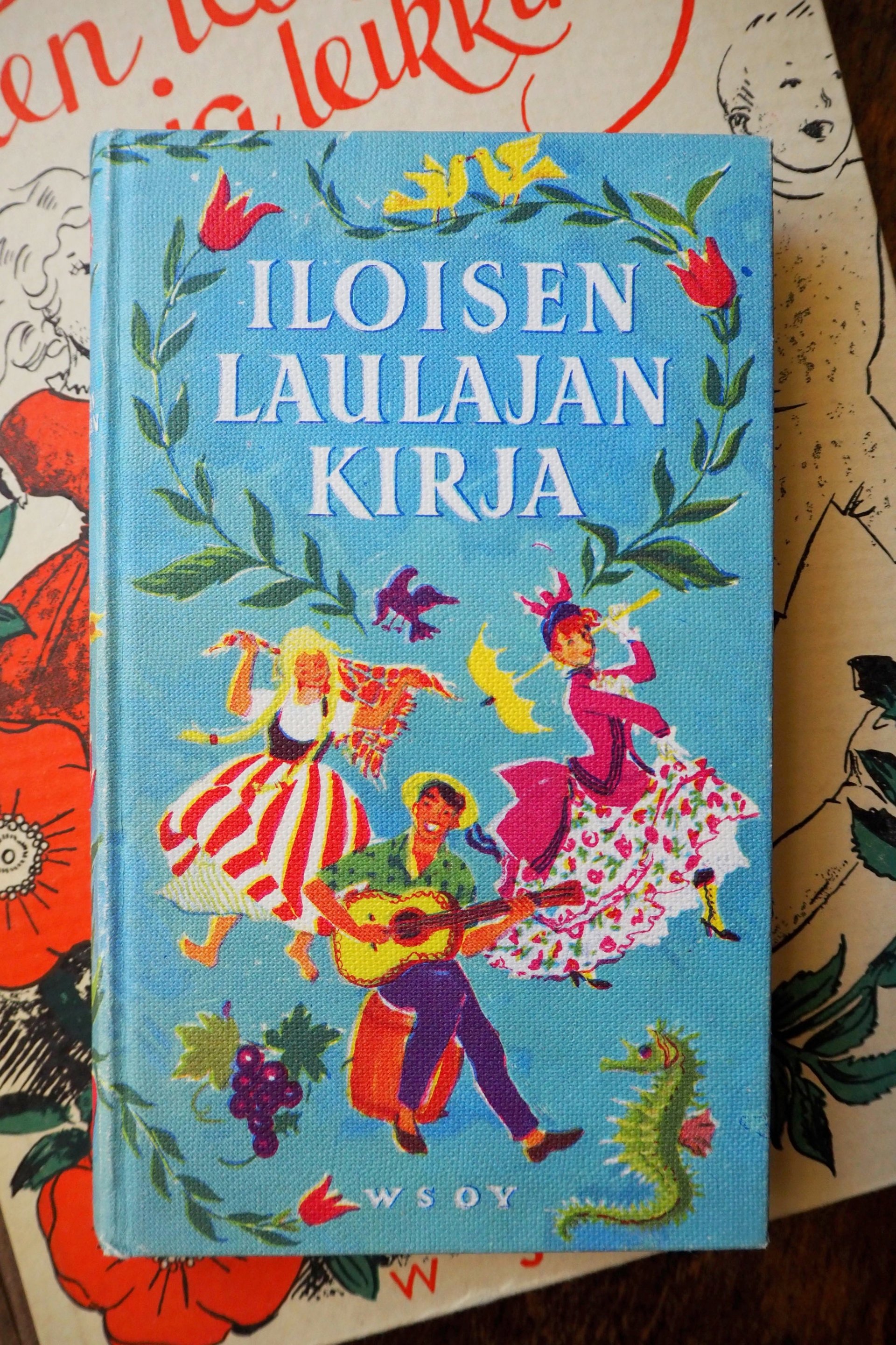 Vintage Finnish music books | Vintage music books | Vintage books from Finland | Vintage sheet music