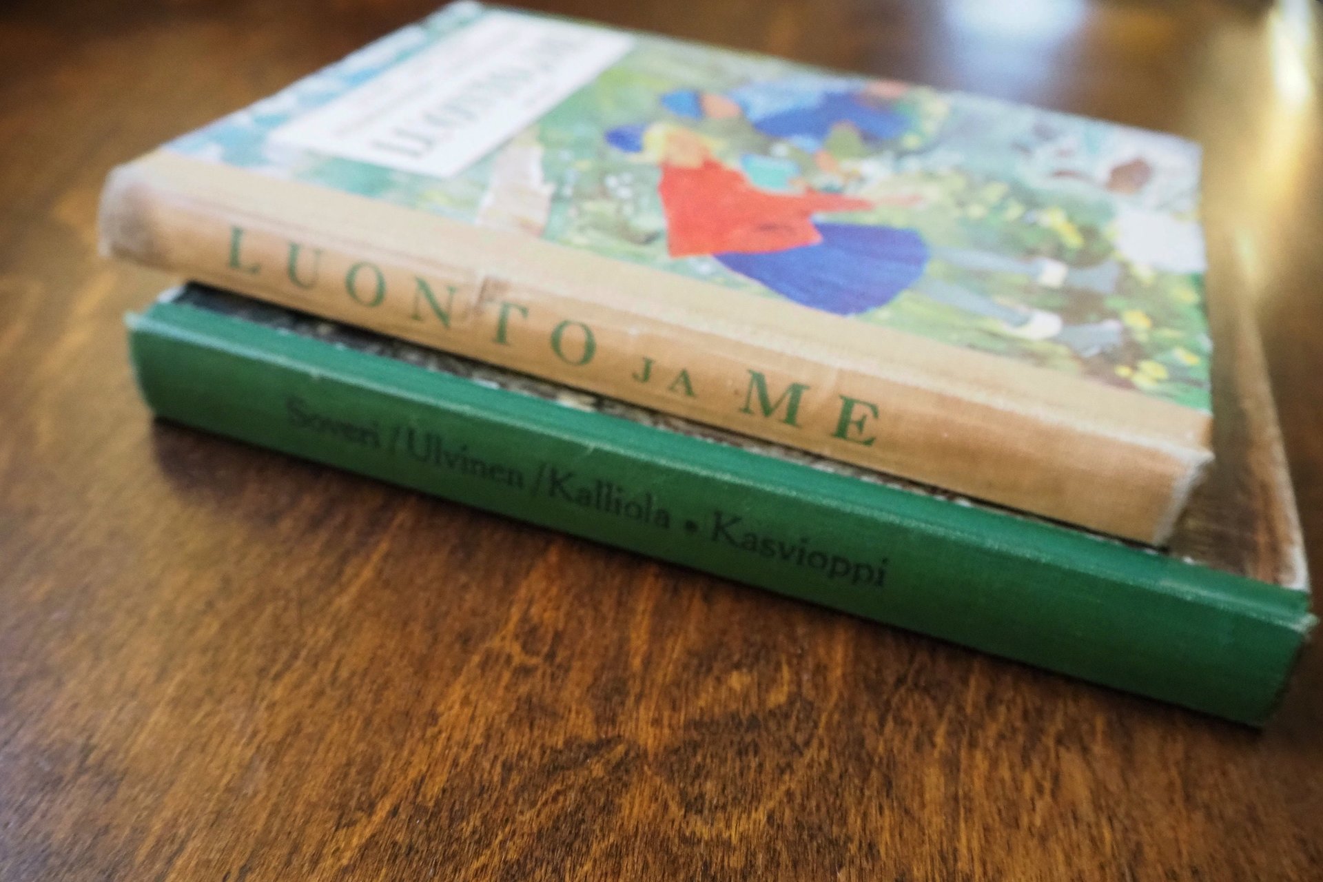 Vintage school books | Kasvioppi | Finnish nature books | Vintage botany school books | Vintage nature school books