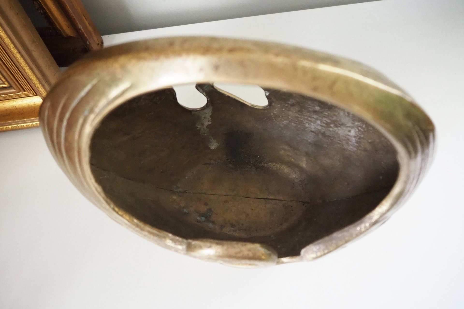 Vintage swan basket planter | Brass planter | Large vintage planter | Brass swan planter | Round swan planter