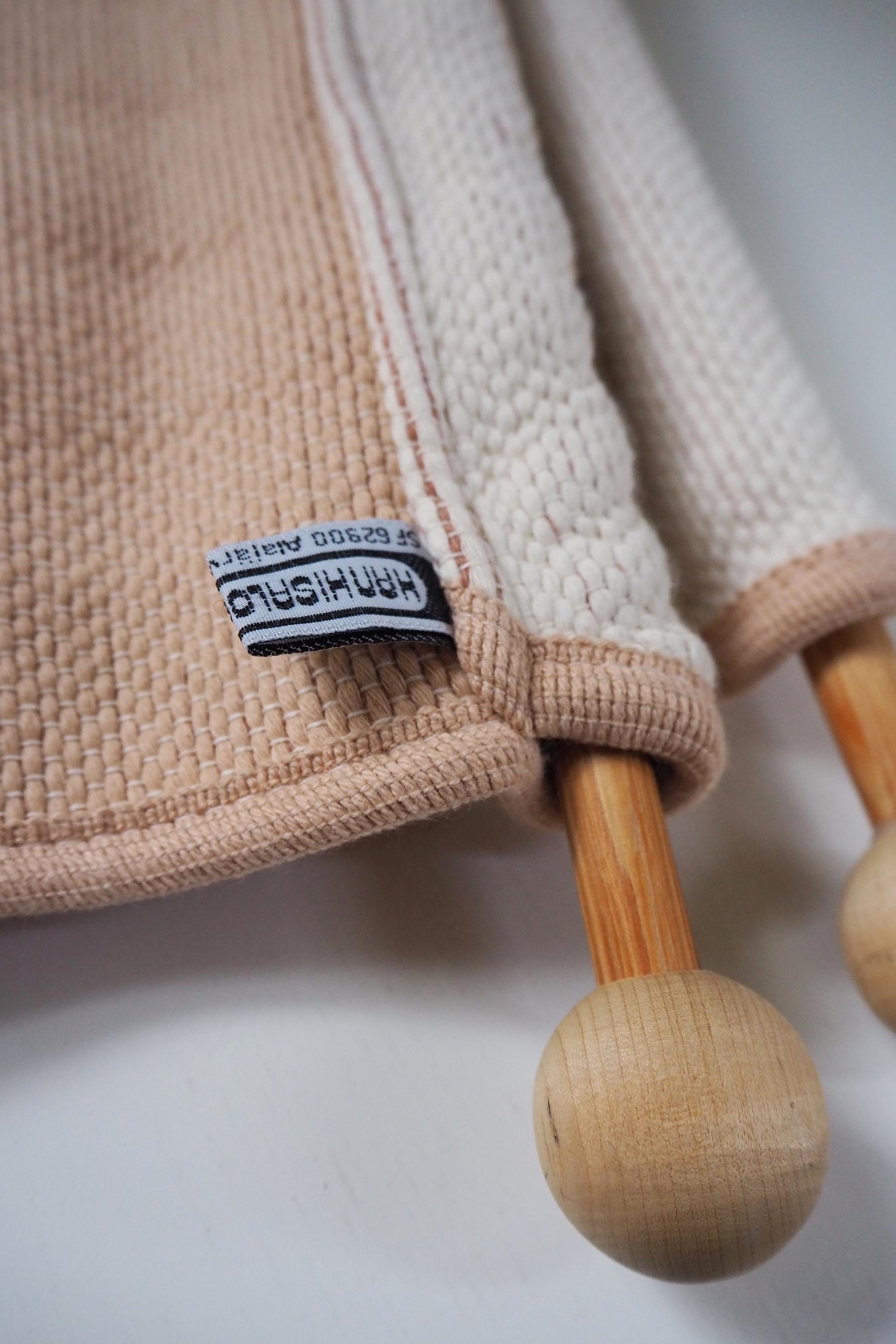 Vintage wall hanging | Large wall hanging | Vintage pink wall hanging | Scandinavian woven textile | Made in Finland