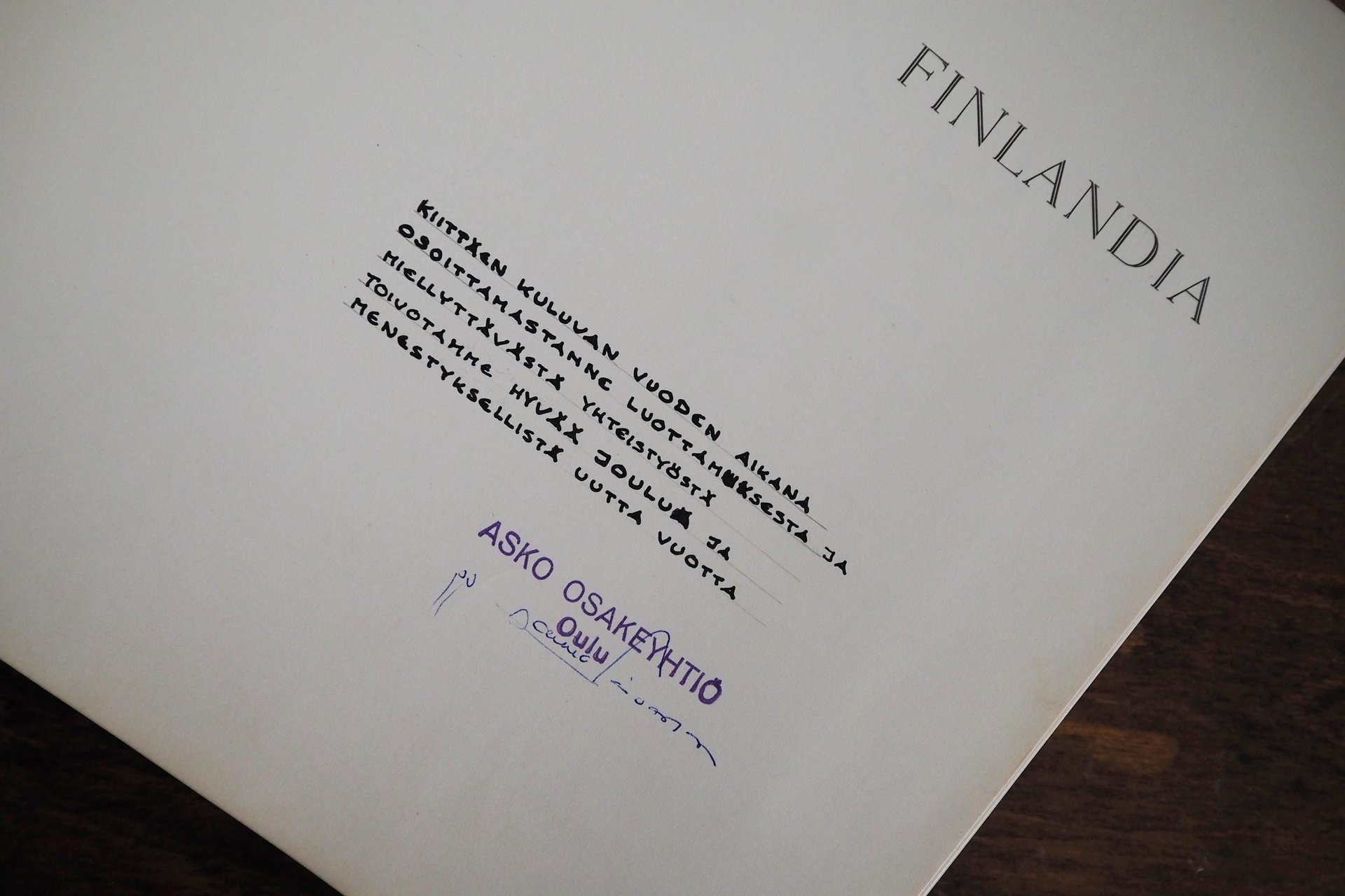 Vintage Finlandia book | Photography book about Finland | Vintage book about Finland | Photography book