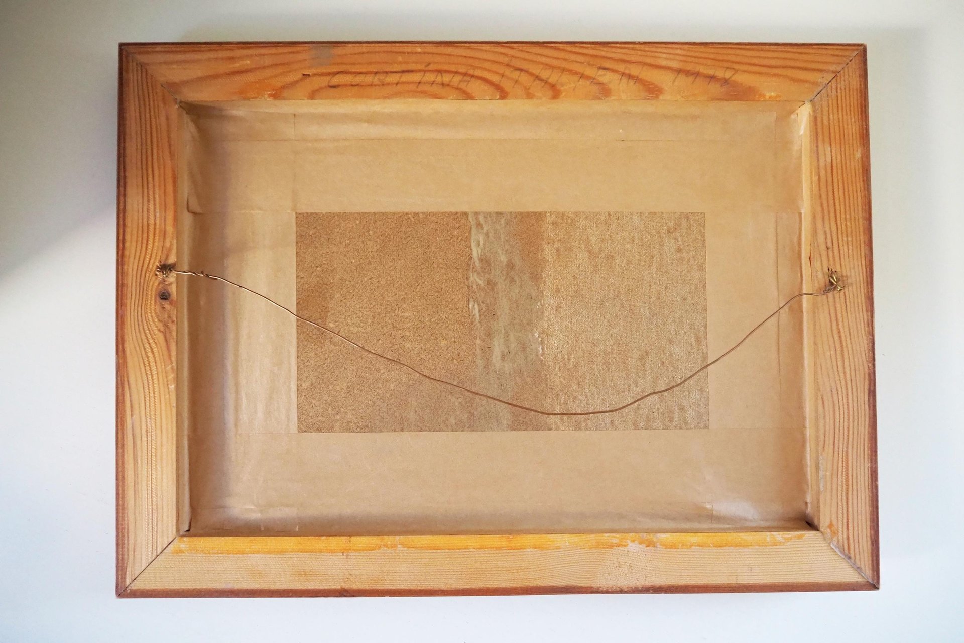 Vintage painting | Vintage landscape painting | Italian scenery wall art | Framed vintage art | Framed wall art | Vintage wall art