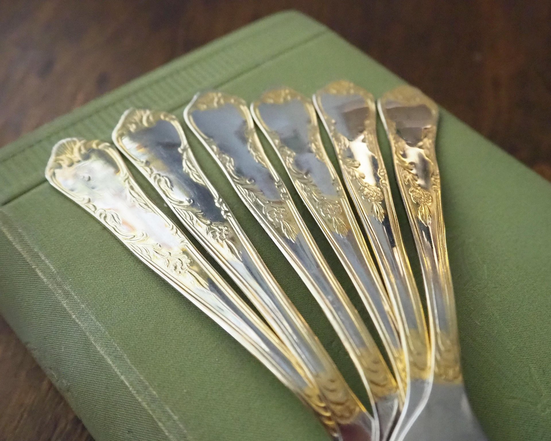 Set of six vintage dessert forks | Small vintage forks | Vintage dessert forks | Herdmar dessert forks 18/10 | Made in Portugal