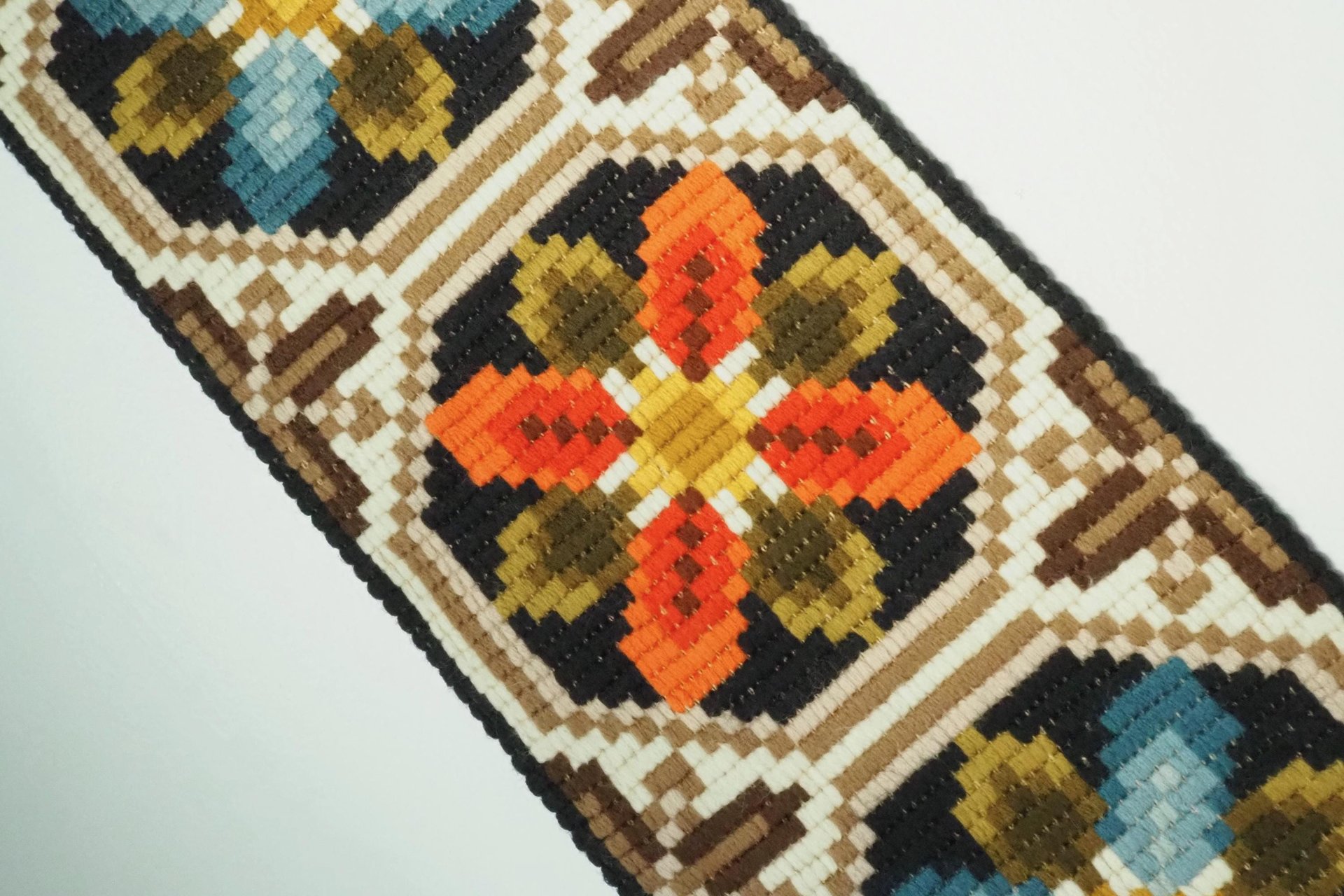 Vintage wall hanging | Small vintage wall hanging | Scandinavian woven textile | Retro wall hanging | Made in Finland
