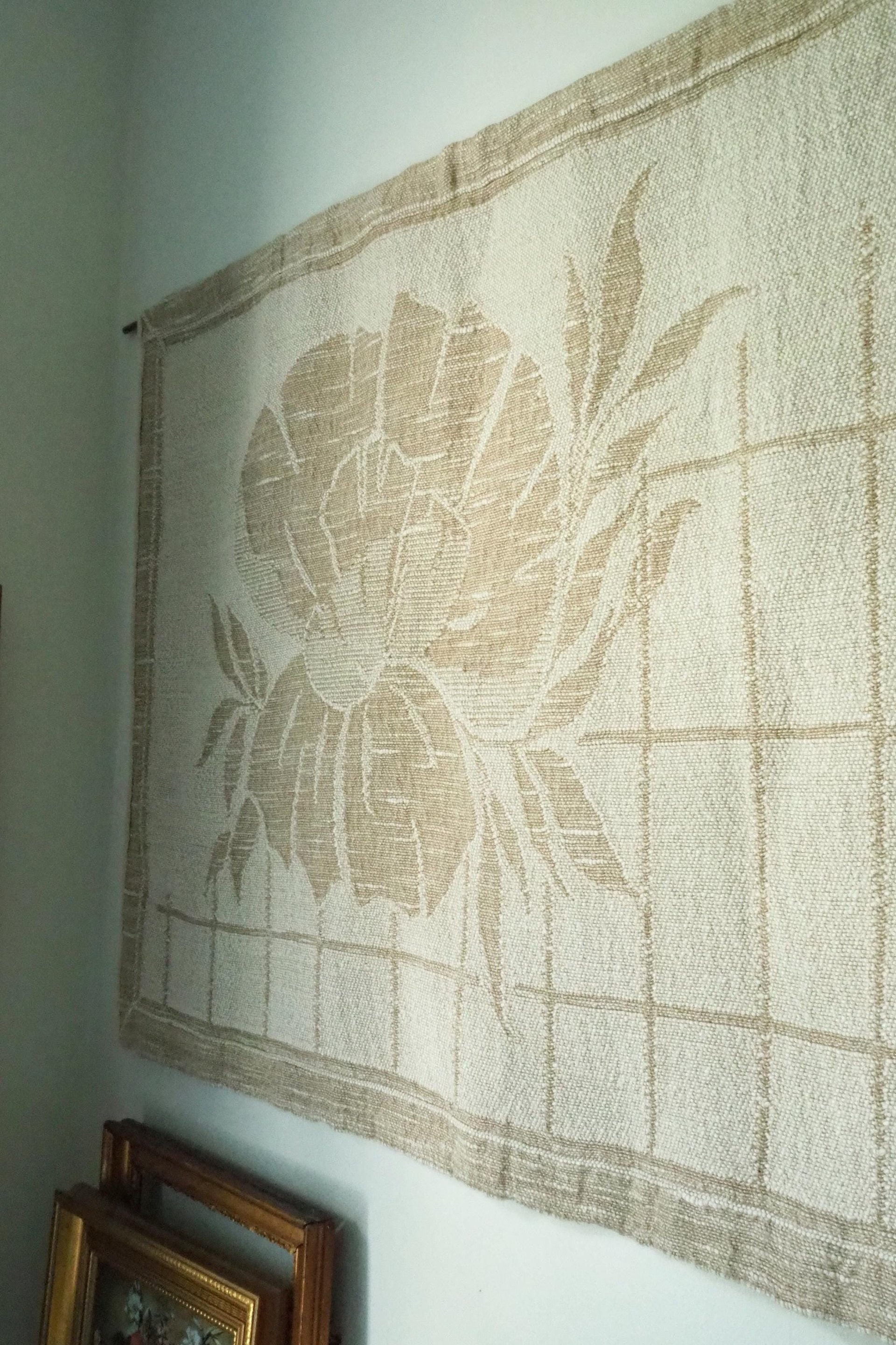 Vintage wall hanging | Scandinavian wall tapestry | Lapuan Kankurit wall hanging | Vintage wall tapestry | Finnish wall tapestry