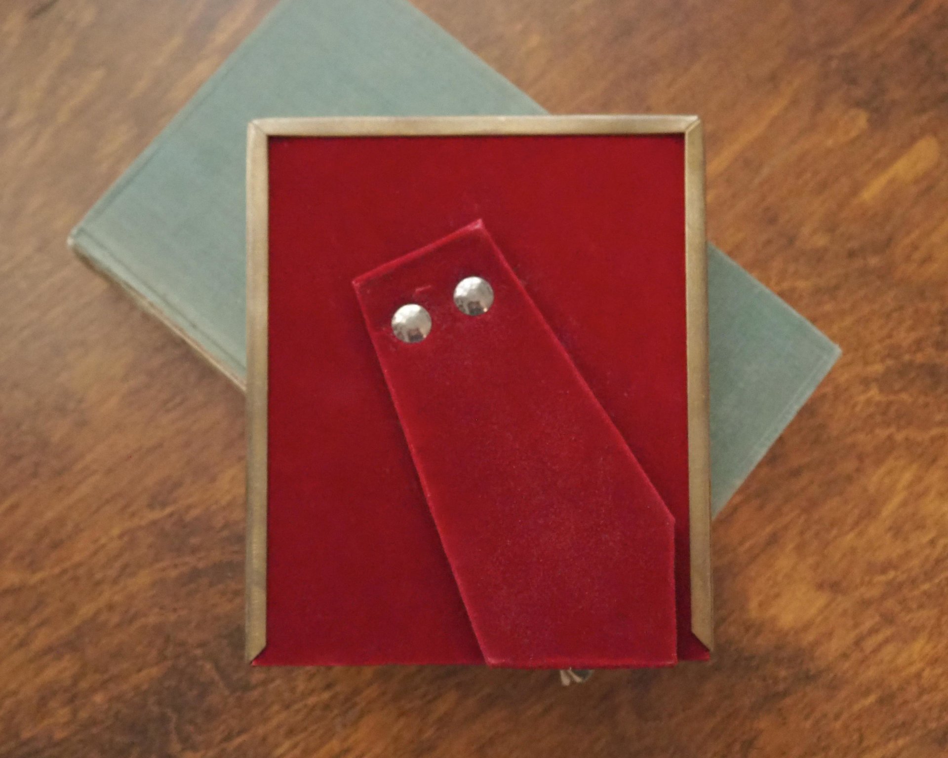 Vintage brass photo frame | Shadowbox picture frame | Brass photo frame 9x13 cm | Vintage brass picture frame | Solid brass frame