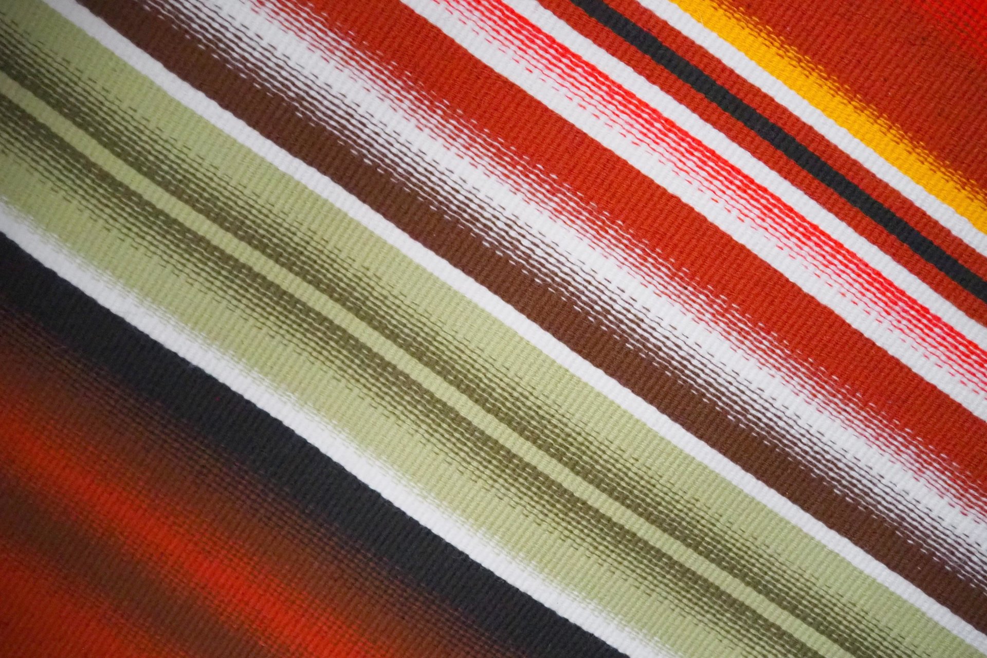 Vintage wall hanging | Finnish Raanu | Scandinavian wall tapestry | Red Raanu wall hanging | Large vintage wall tapestry | Made in Finland