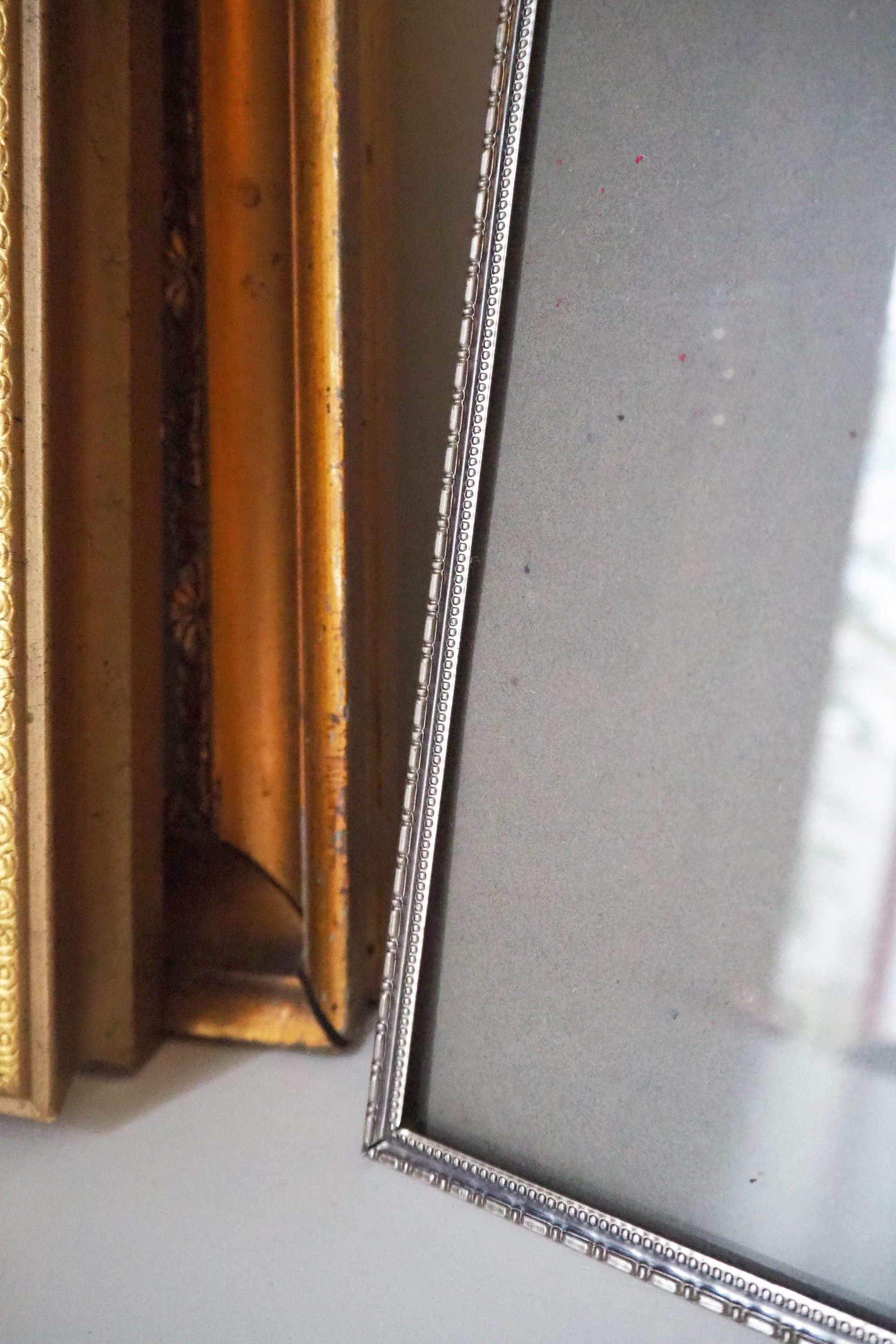 Vintage silver plated photo frame | Silver plated picture frame 17x23 cm | Vintage silver picture frame | Vintage photo frame 17x23 cm