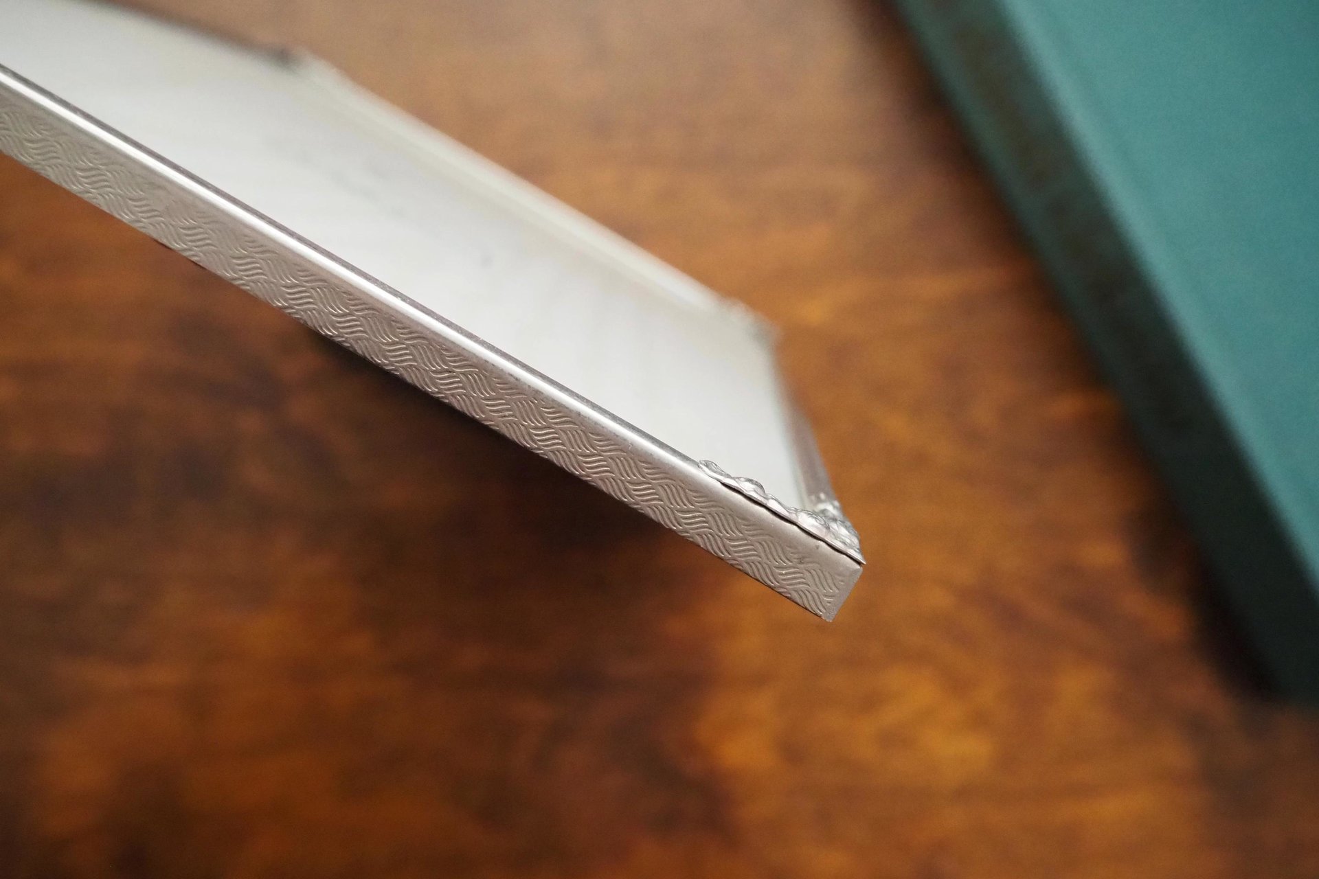 Vintage silver plated photo frame | Silver plated photo frame 15x20 cm | Vintage silver plated picture frame | Vintage Jyden frame