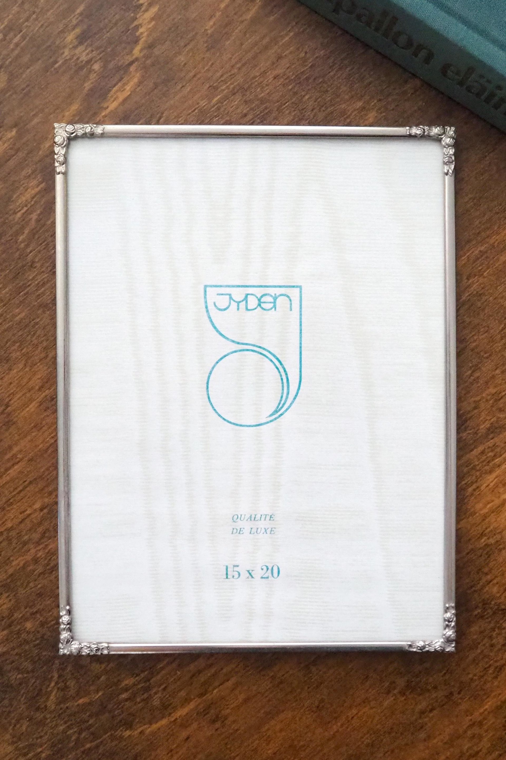 Vintage silver plated photo frame | Silver plated photo frame 15x20 cm | Vintage silver plated picture frame | Vintage Jyden frame