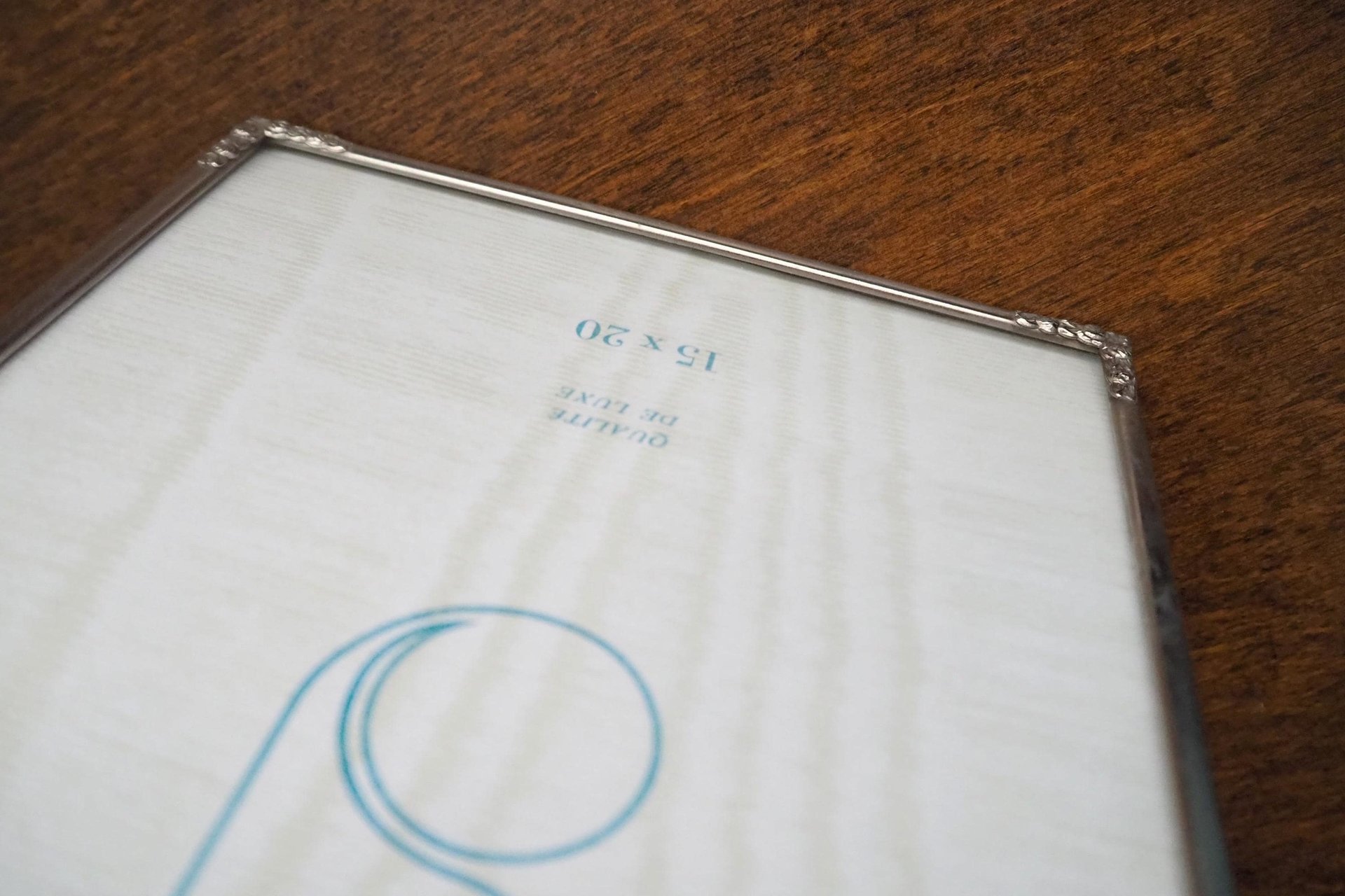 Vintage silver plated photo frame | Silver plated photo frame 15x20 cm | Vintage silver plated picture frame | Vintage Jyden frame