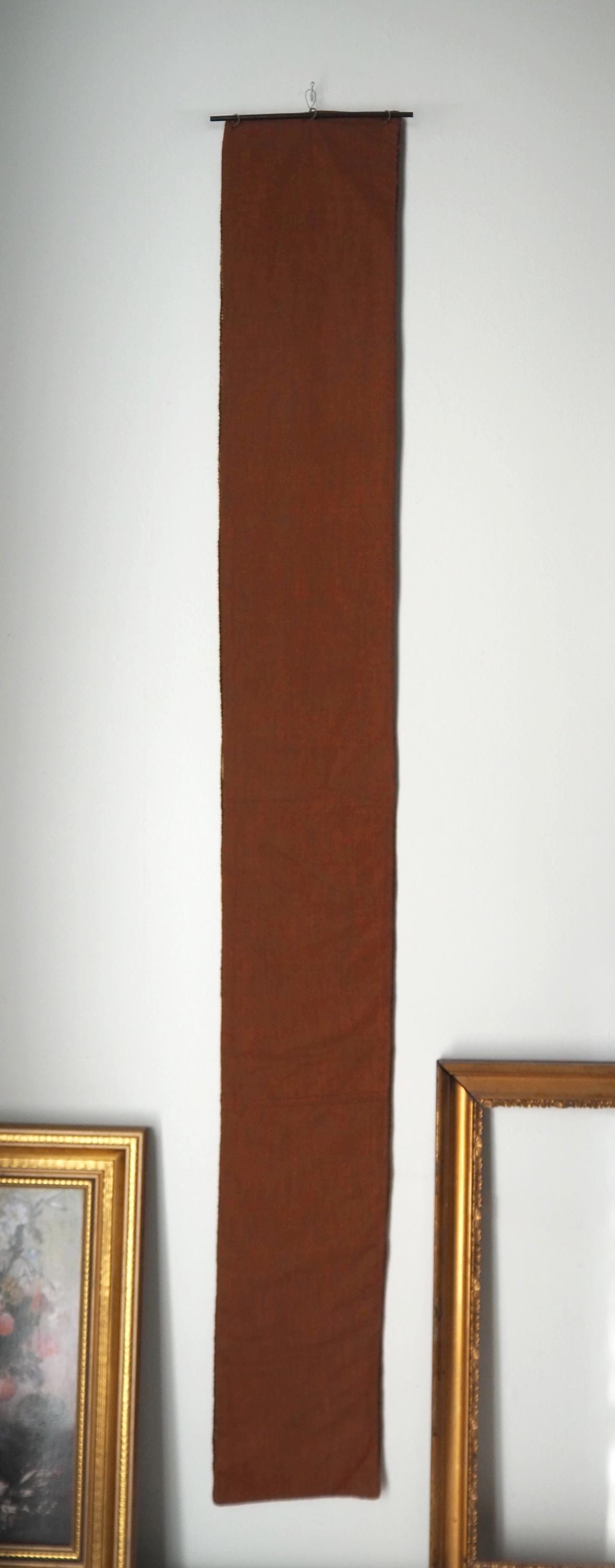 Vintage wall hanging | Scandinavian wall hanging | Traditional wall tapestry | Church wall hanging | Swedish tapestry | Skånska slott