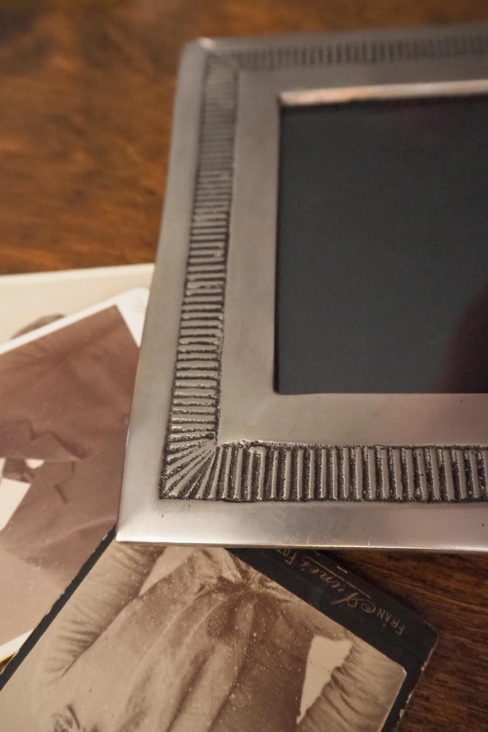 Vintage photo frame | Heavy silver tone frame | Vintage photo frame | Vintage picture frame | Silver tone photo frame | Silver picture frame