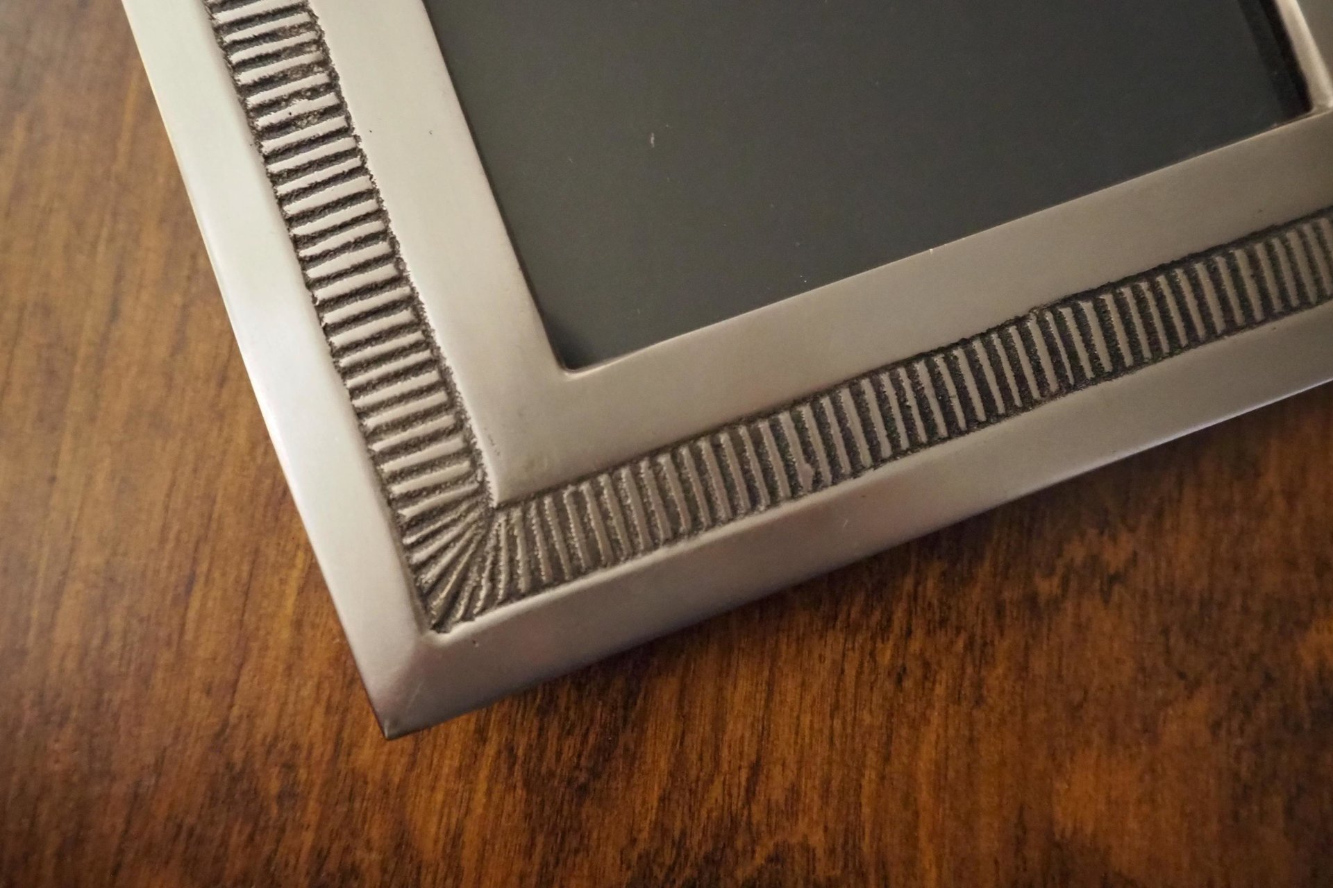 Vintage photo frame | Heavy silver tone frame | Vintage photo frame | Vintage picture frame | Silver tone photo frame | Silver picture frame