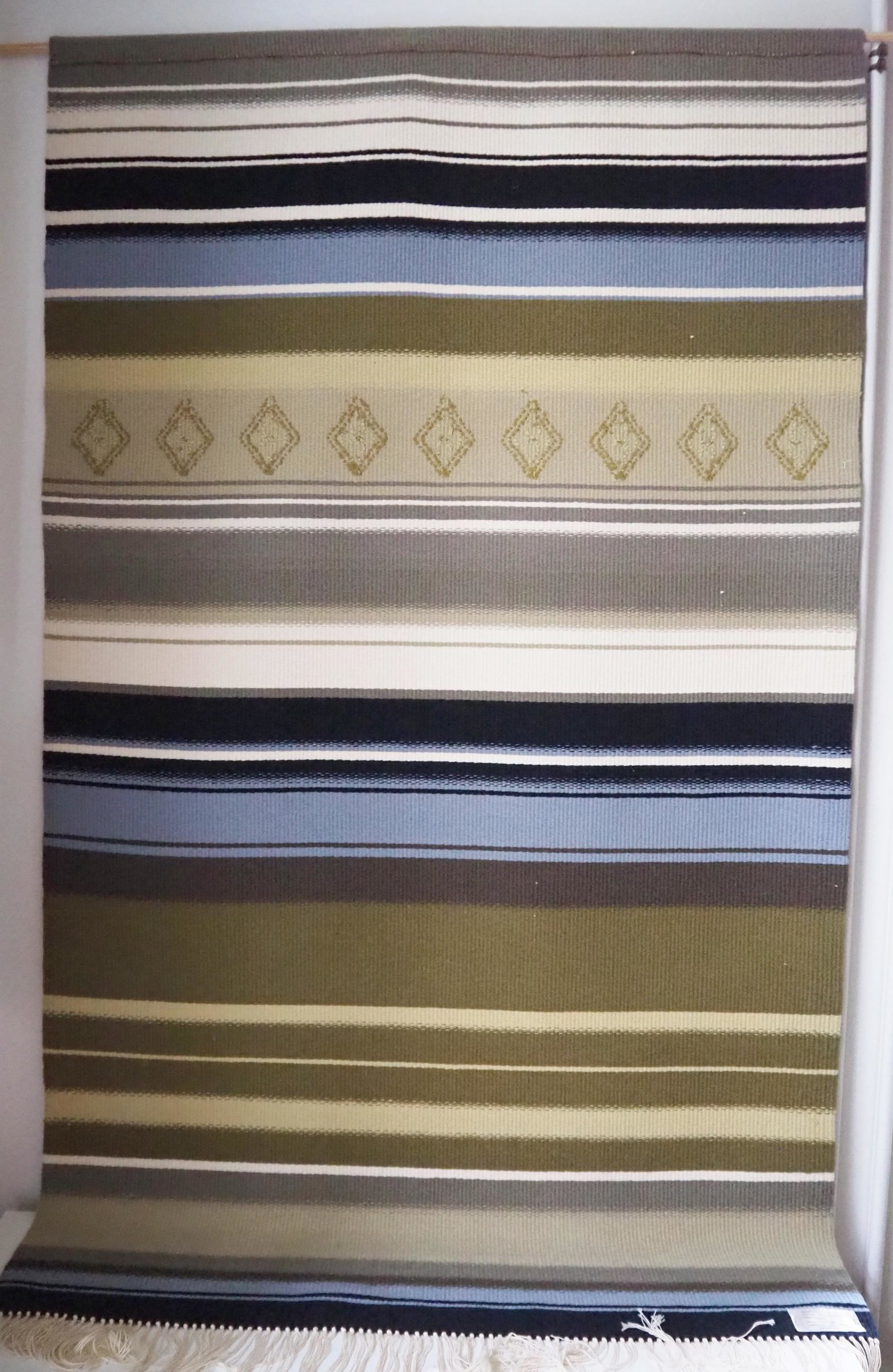 Vintage wall hanging | Finnish Raanu | Scandinavian wall tapestry | Toini Joki Raanu | Large vintage wall tapestry | Made in Finland