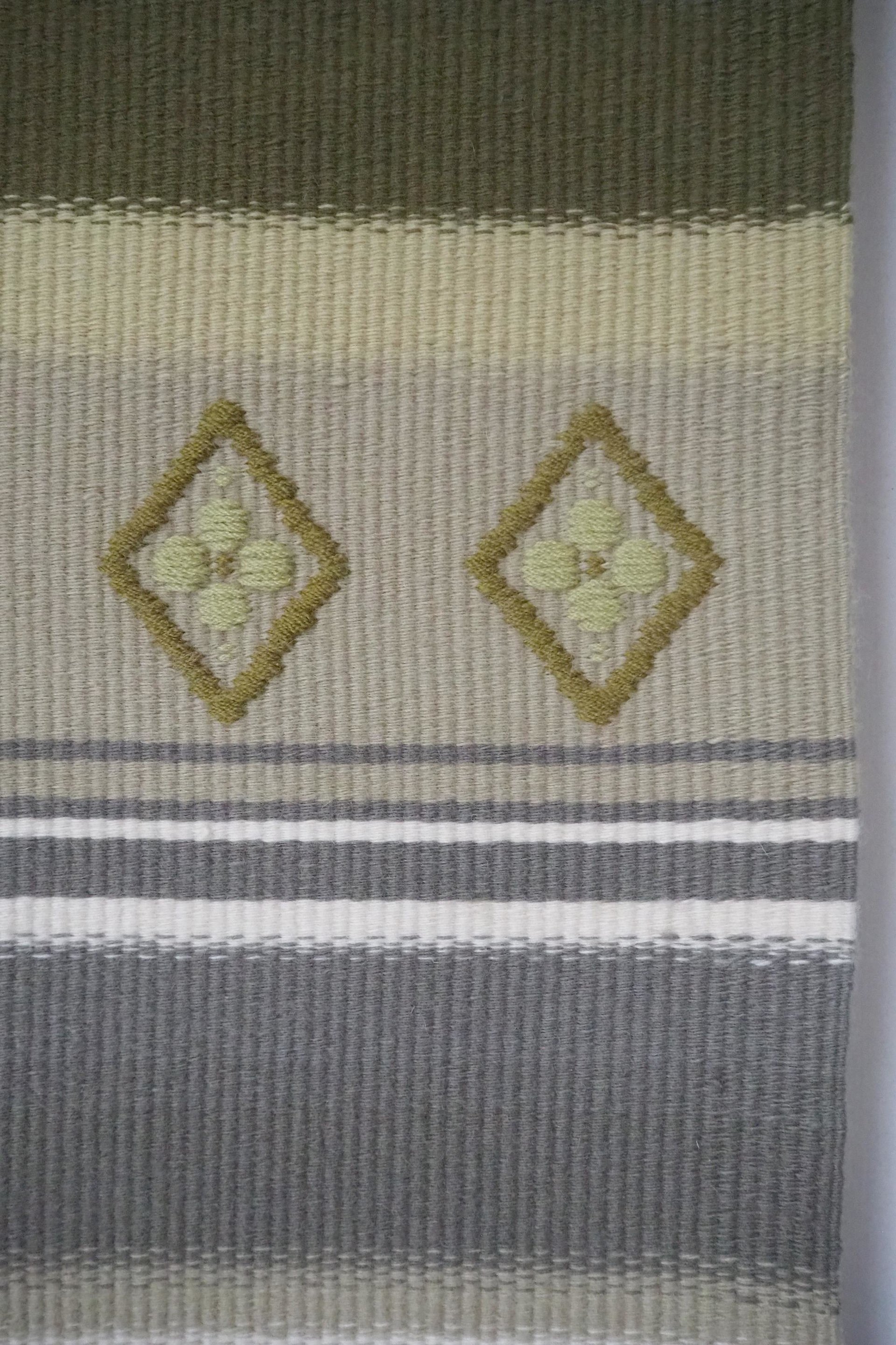 Vintage wall hanging | Finnish Raanu | Scandinavian wall tapestry | Toini Joki Raanu | Large vintage wall tapestry | Made in Finland