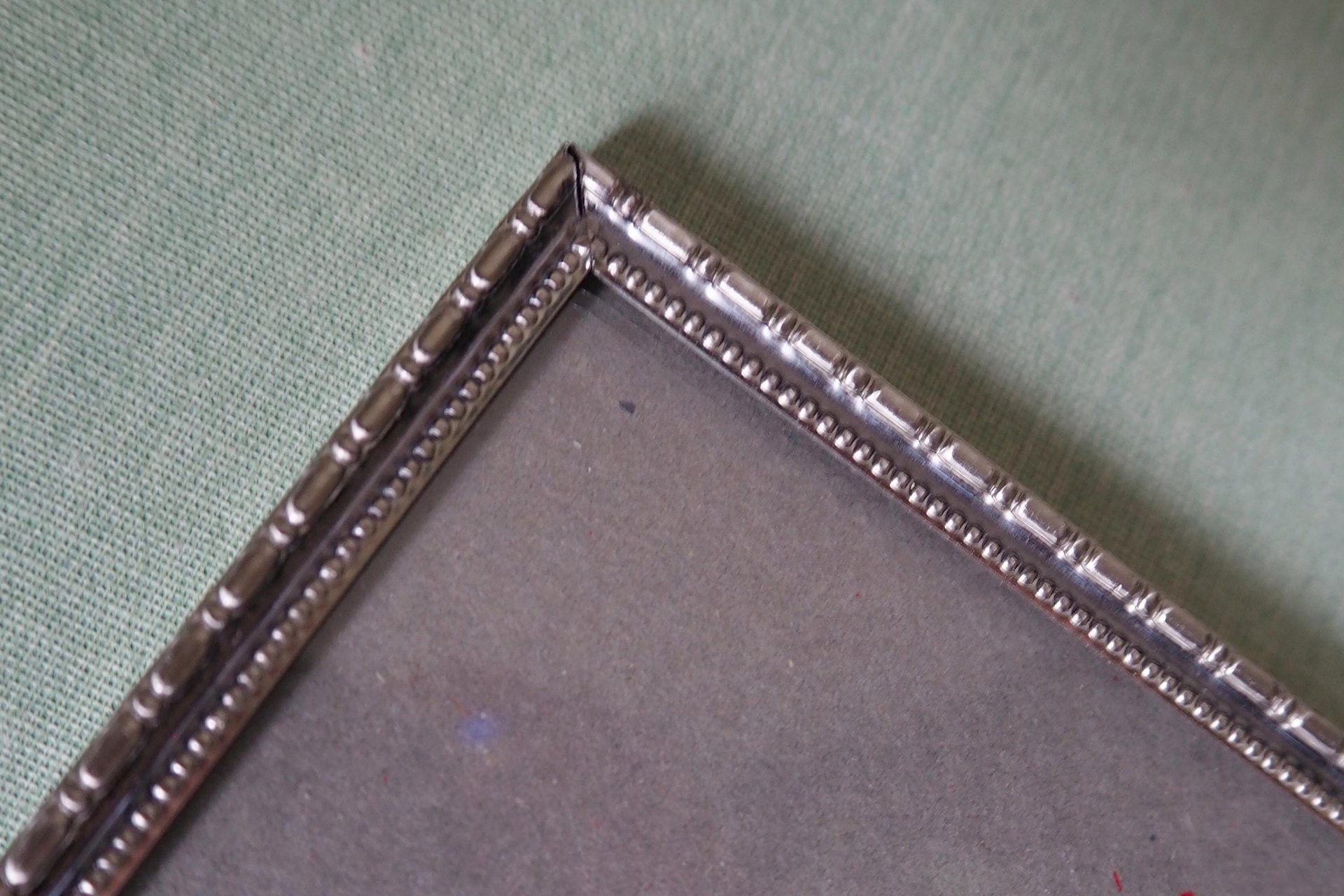 Vintage silver plated photo frame | Silver plated picture frame 17x23 cm | Vintage silver picture frame | Vintage photo frame 17x23 cm