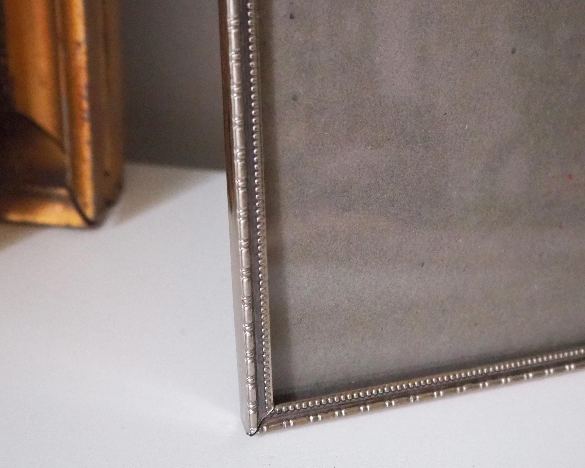 Vintage silver plated photo frame | Silver plated picture frame 17x23 cm | Vintage silver picture frame | Vintage photo frame 17x23 cm