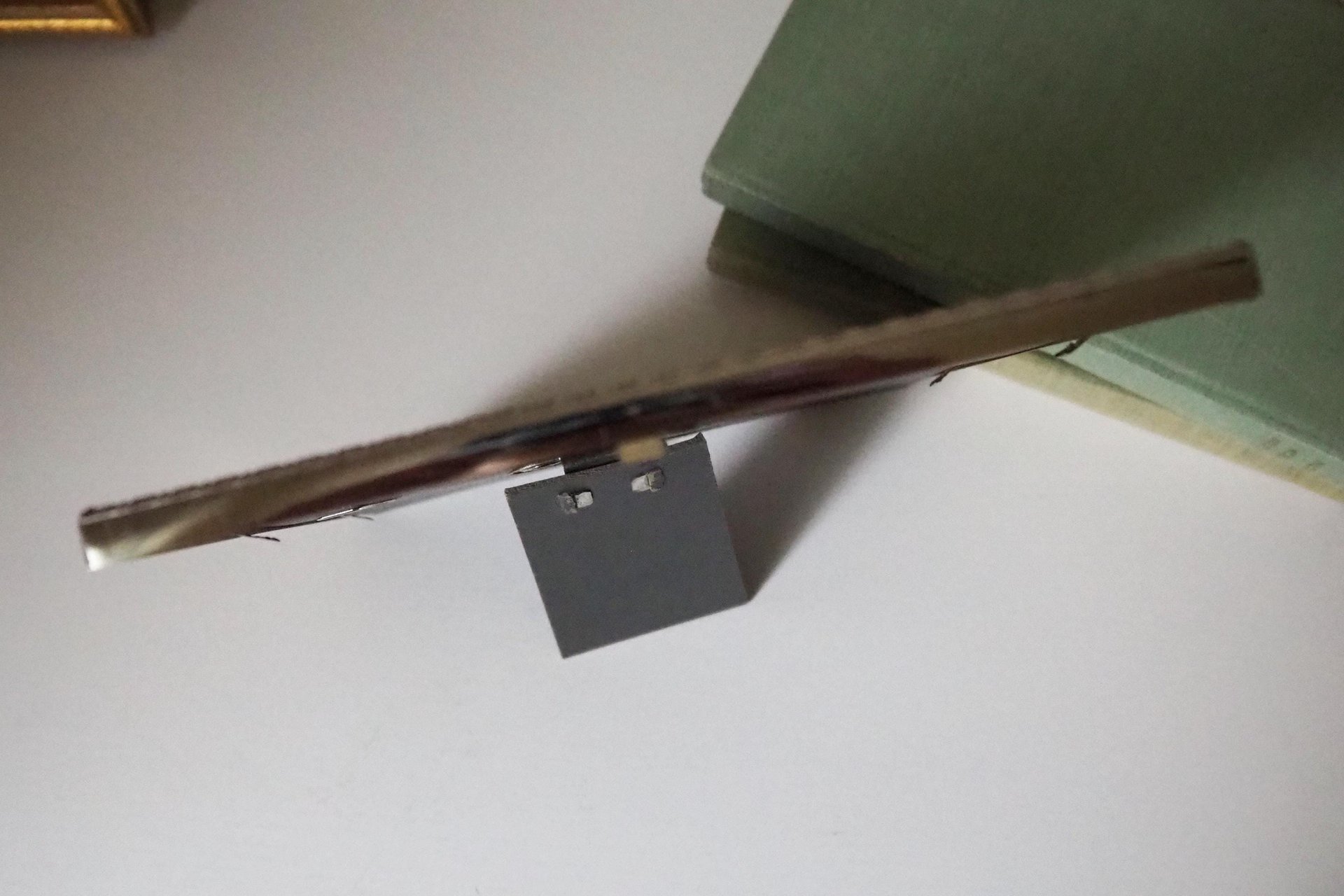 Vintage silver plated photo frame | Silver plated picture frame 17x23 cm | Vintage silver picture frame | Vintage photo frame 17x23 cm