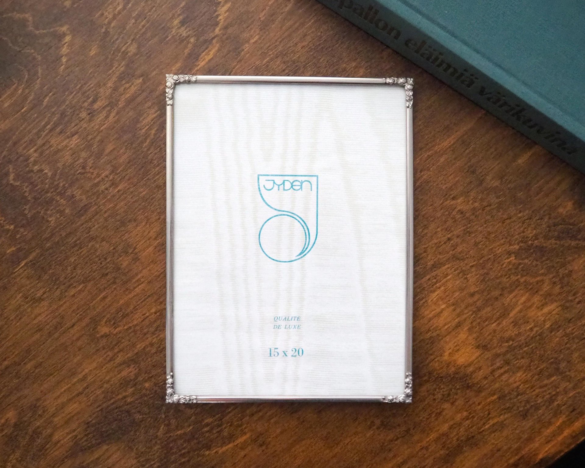 Vintage silver plated photo frame | Silver plated photo frame 15x20 cm | Vintage silver plated picture frame | Vintage Jyden frame