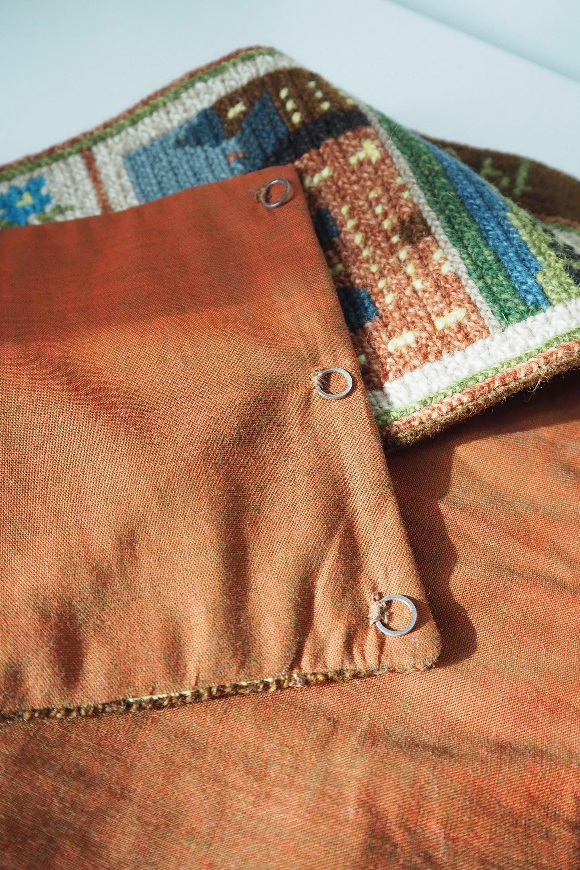 Vintage wall hanging | Scandinavian wall hanging | Traditional wall tapestry | Church wall hanging | Swedish tapestry | Skånska slott