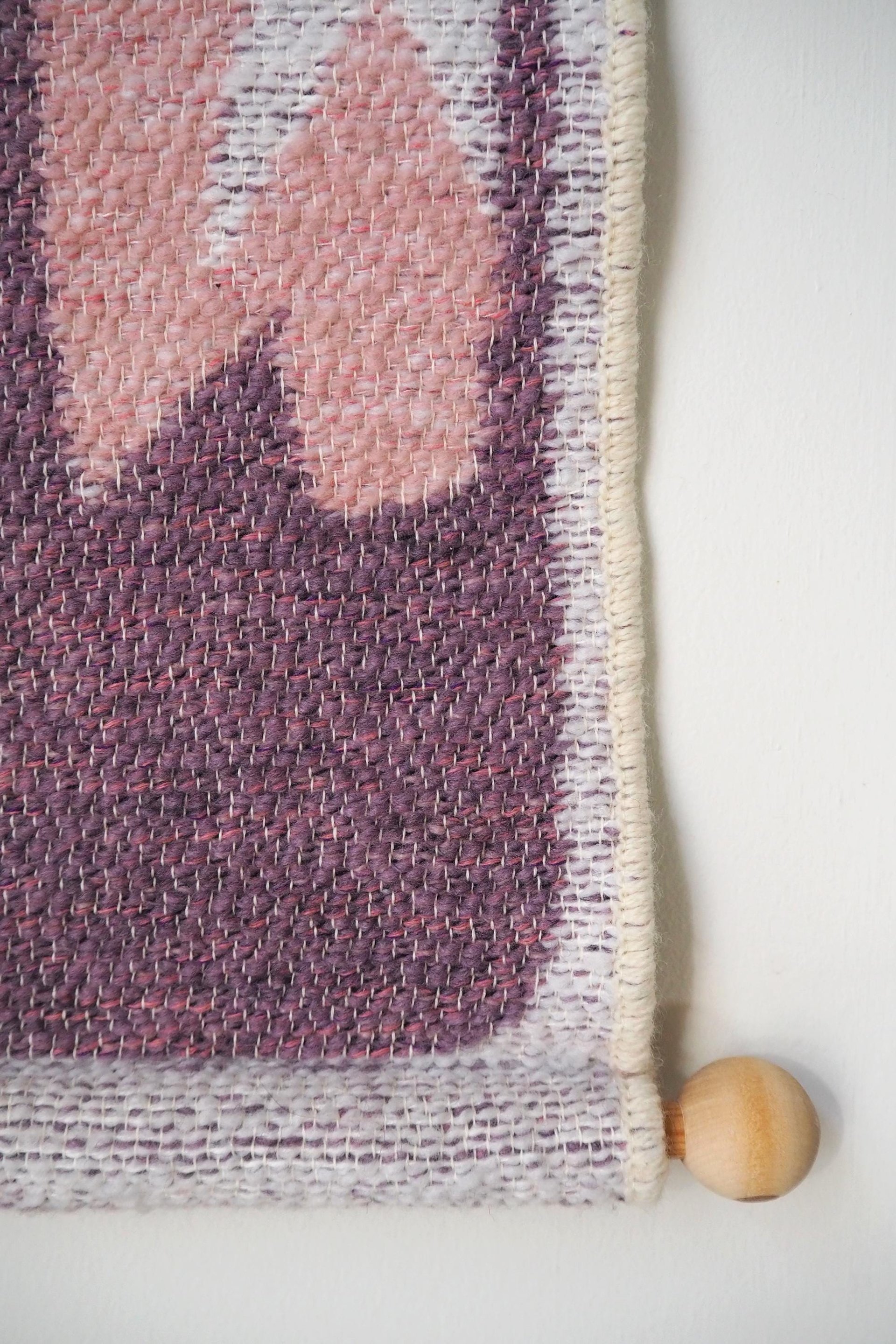 Vintage wall hanging | Large wall hanging | Vintage wall tapestry | Scandinavian woven textile | Made in Finland | Cottongrass tapestry