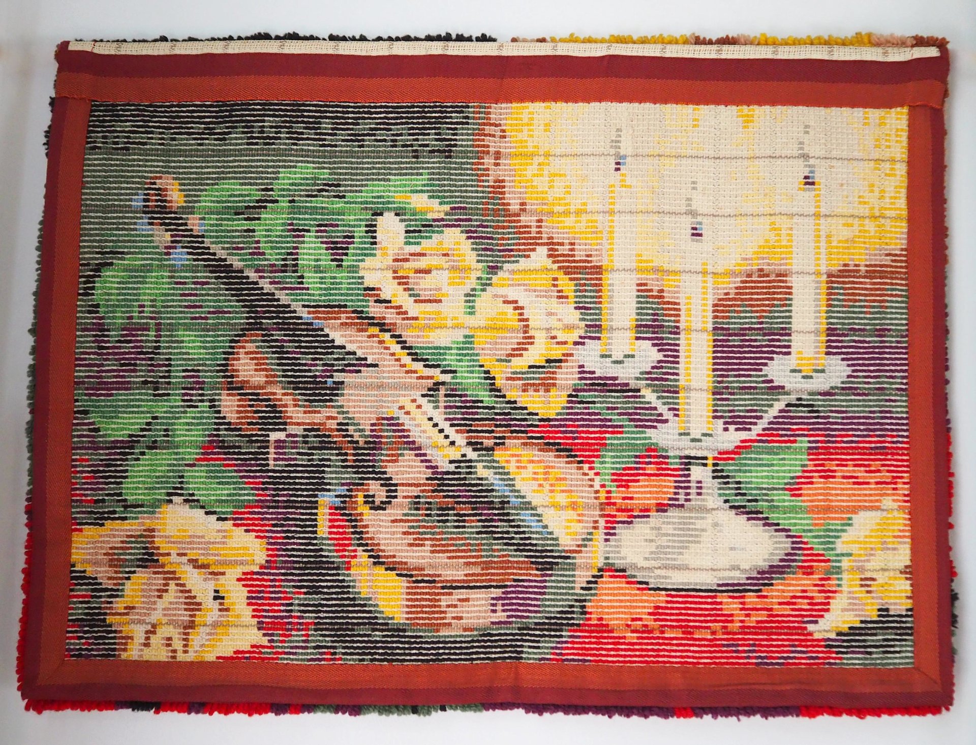Vintage wall hanging | Vintage violin tapestry | Thick wall tapestry | Cottage core wall hanging | Vintage tapestry | Retro wall hanging