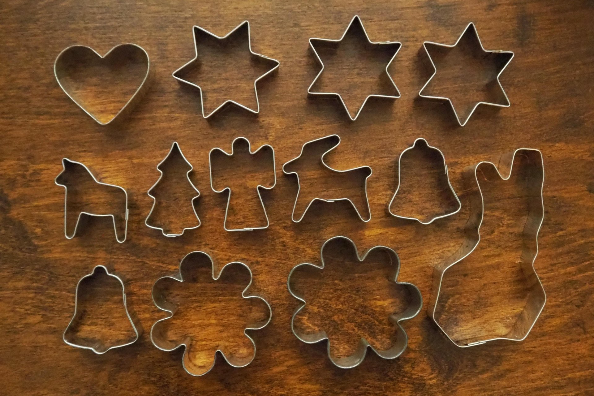 Vintage gingerbread shapes | Vintage gingerbread molds | Traditional gingerbread cookie shapes | Christmas baking molds | Vintage baking