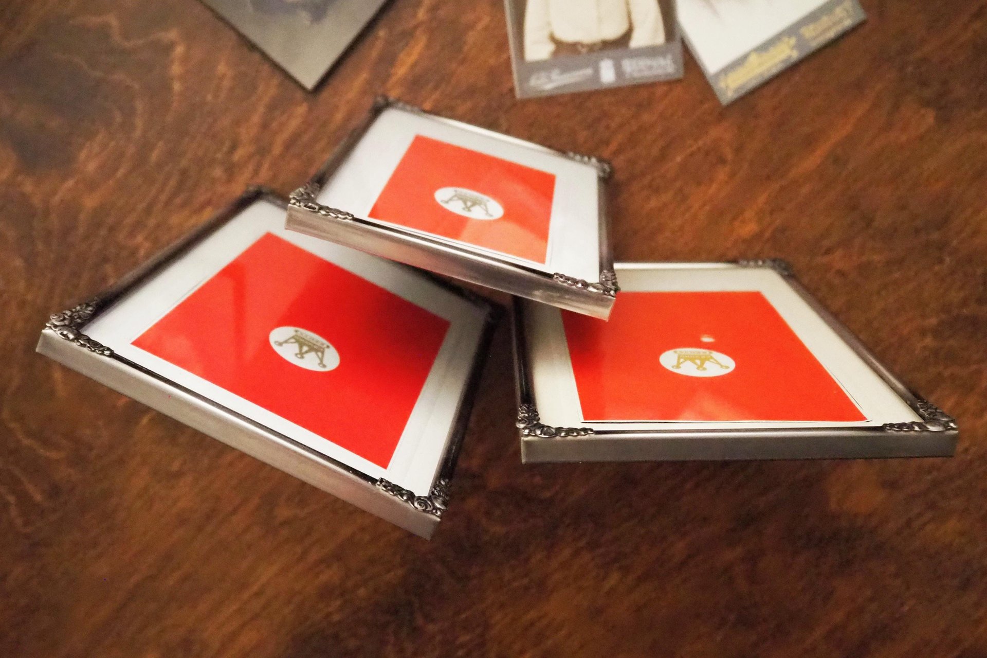 Set of three vintage photo frames | Vintage silver plated photo frames | Silver plated vintage frames | Silver plated picture frames