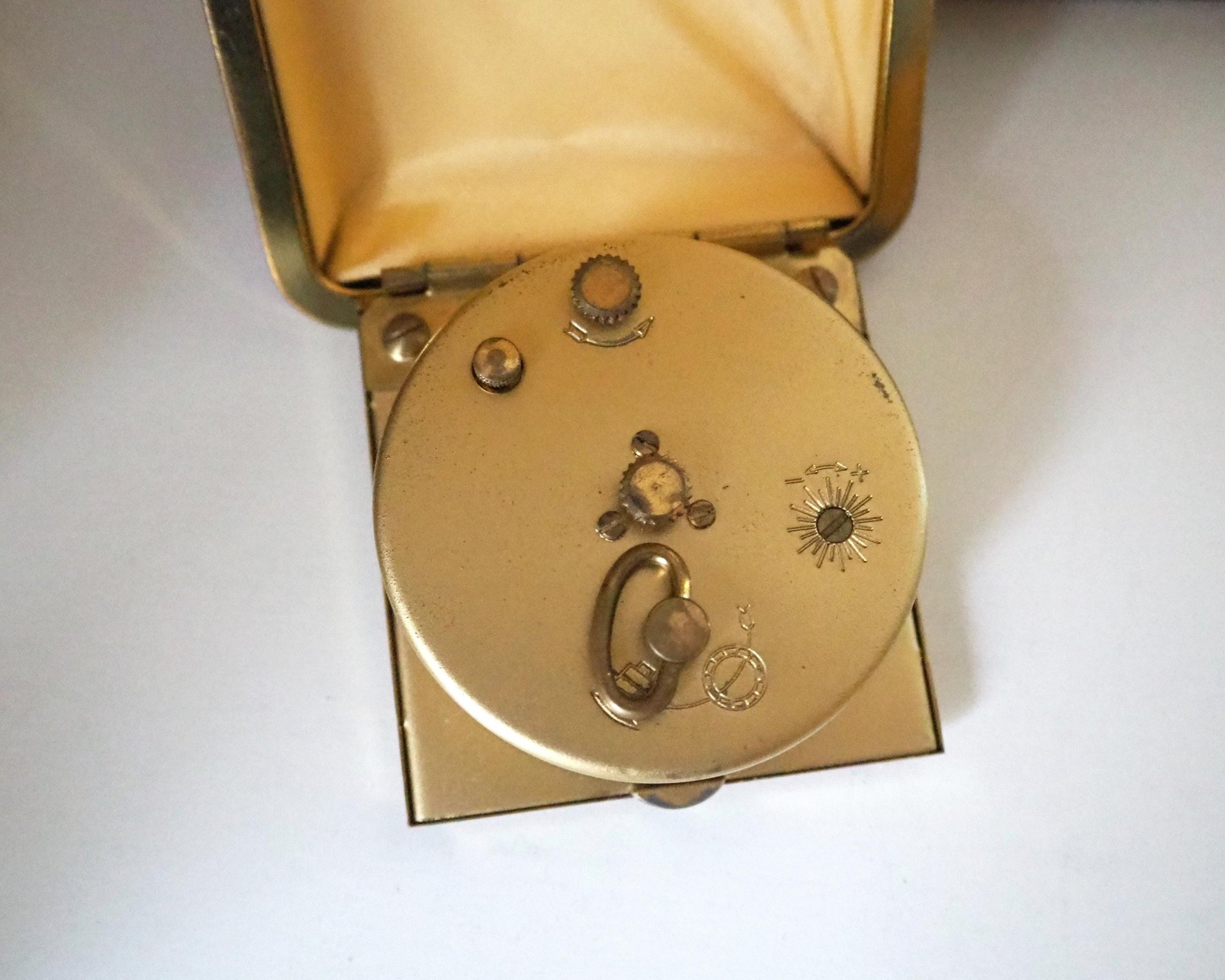 Vintage travel alarm clock | Europa alarm clock | Vintage wind up clock | Travel alarm clock | Working order