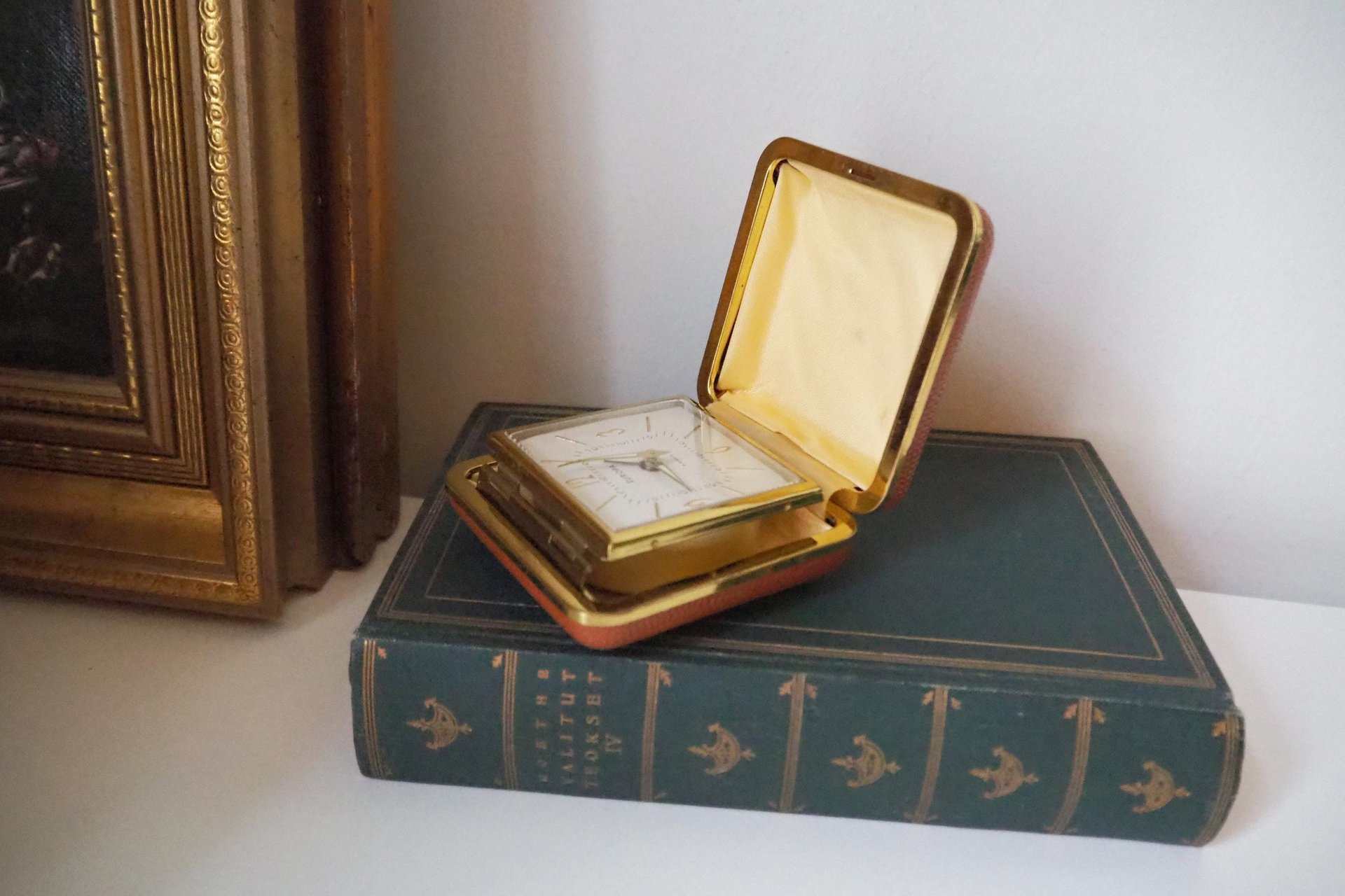 Vintage travel alarm clock | Europa alarm clock | Vintage wind up clock | Travel alarm clock | Working order