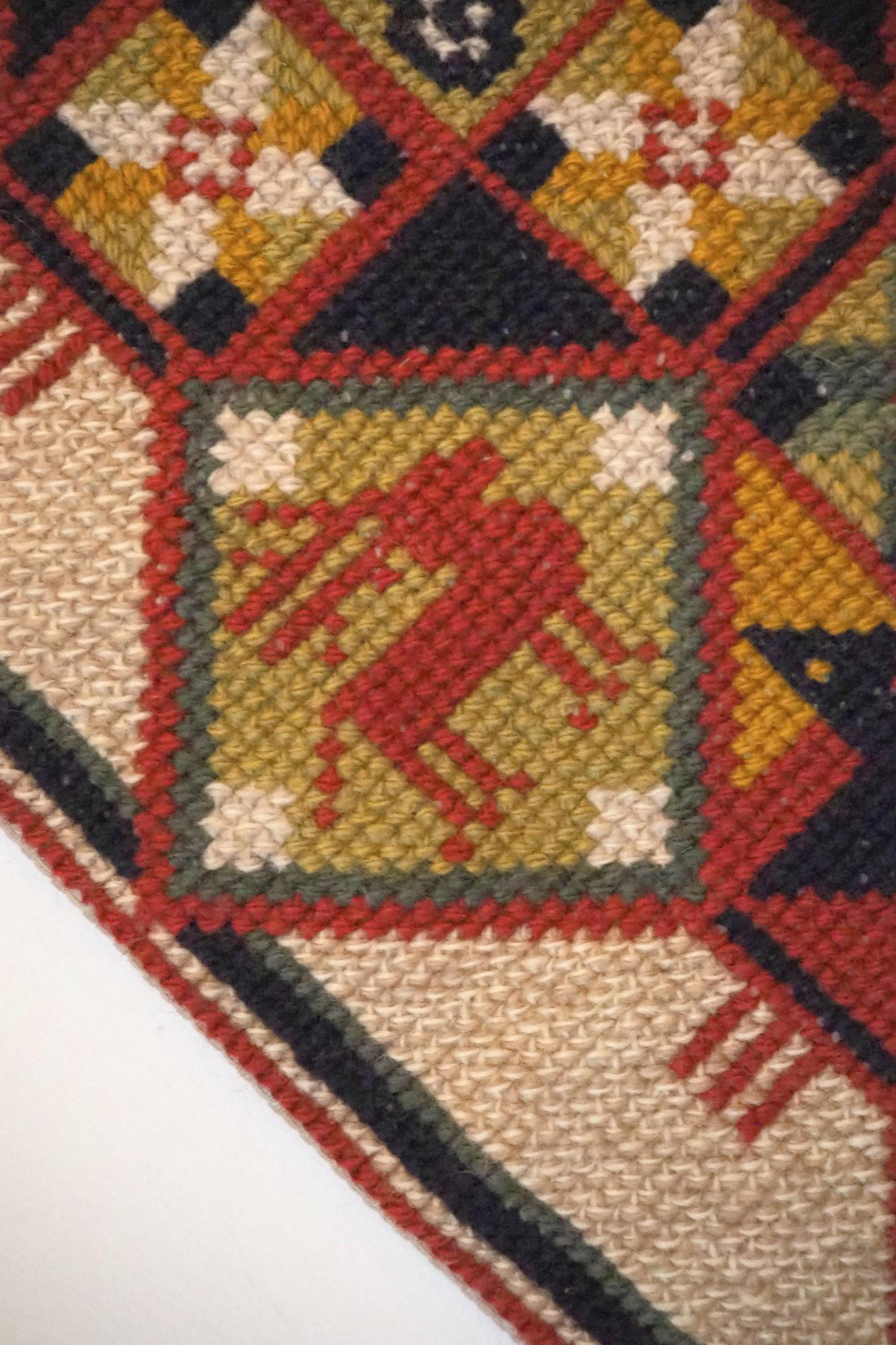 Vintage wall hanging | Scandinavian wall hanging | Traditional wall tapestry | Ornamental wall hanging | Finnish tapestry