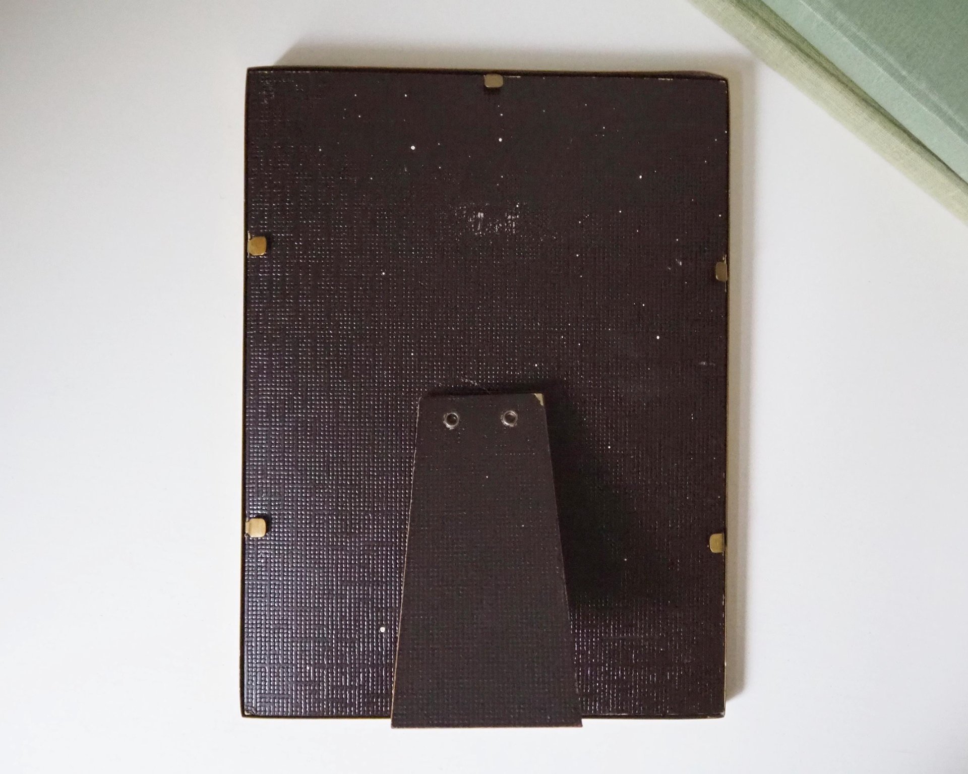 Vintage photo frame 18x24 cm | Vintage brass frame | Brass picture frame | Ornate photo frame | Vintage photo frame