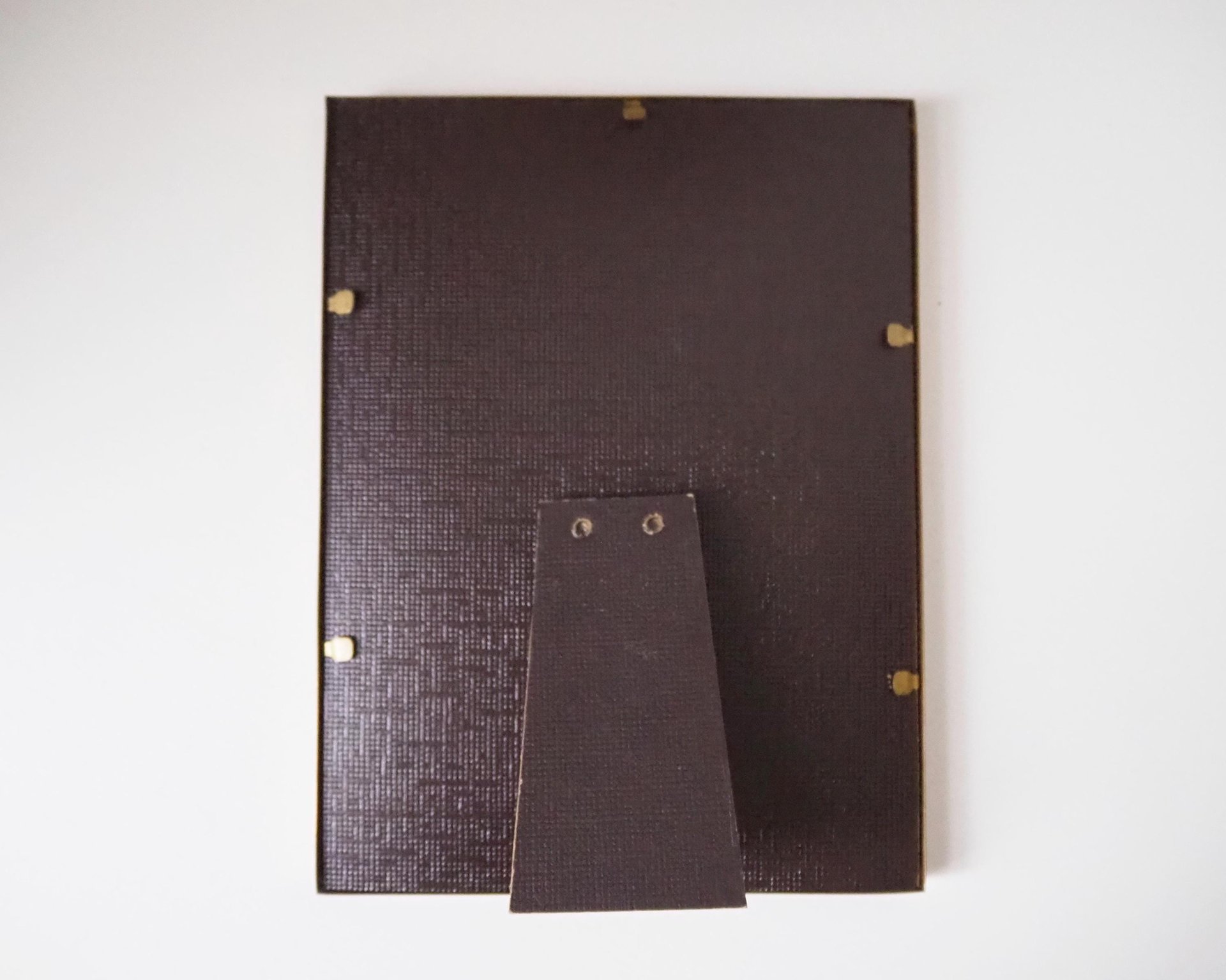 Vintage photo frame 18x24 cm | Vintage brass frame | Brass picture frame | Vintage picture frame | Finnish photo frame