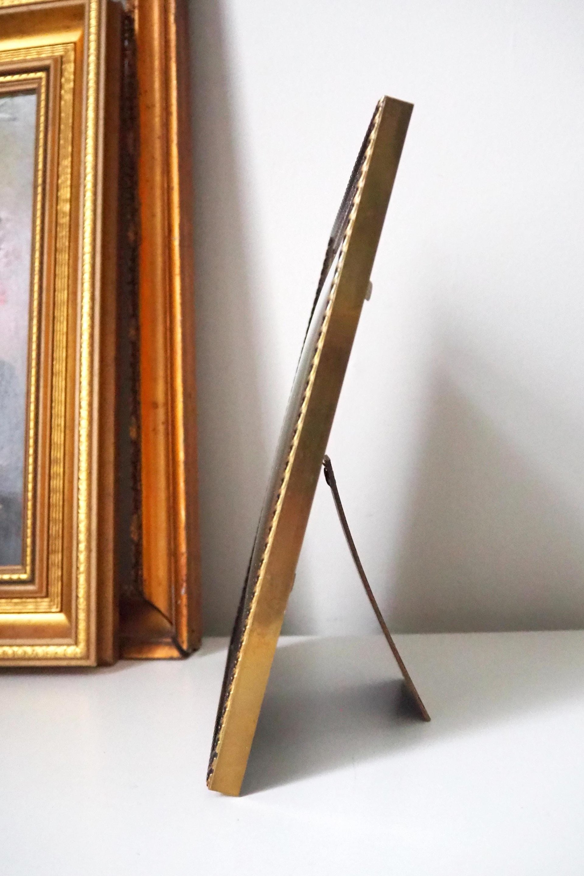 Vintage photo frame 18x24 cm | Vintage brass frame | Brass picture frame | Vintage picture frame | Finnish photo frame