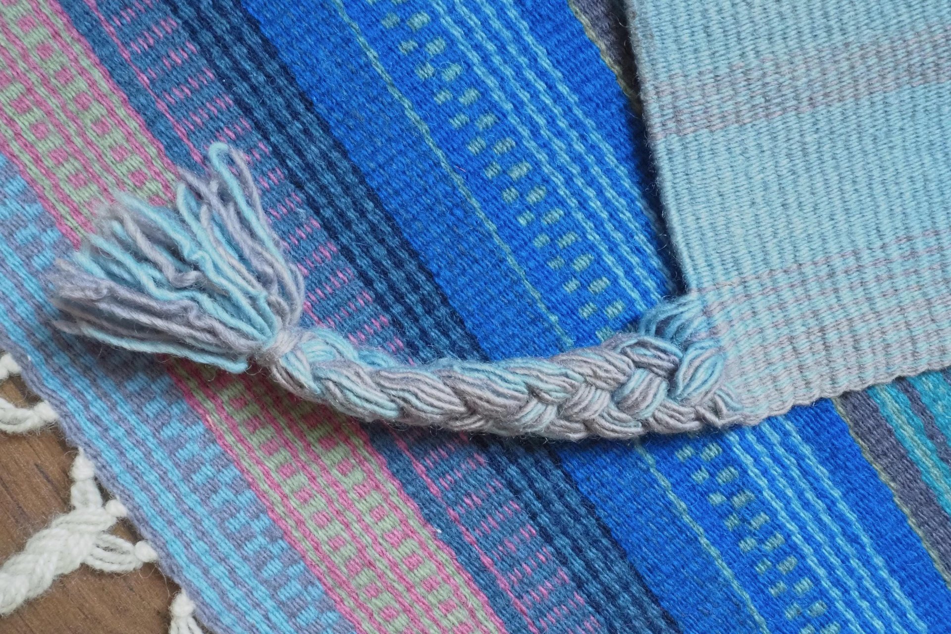 Vintage wall tapestry | Arktinen Horisontti by Elsa Montell-Saanio | Finnish Raanu | Lapland | Vintage wall hanging | Made in Finland