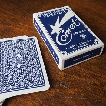 Vintage playing cards | Vintage card deck | Comet playing cards | Retro playing cards