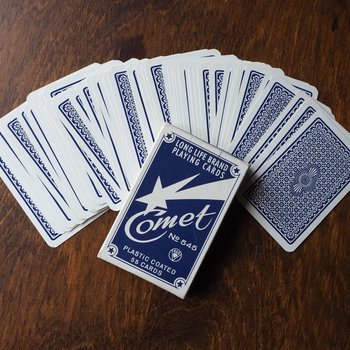 Vintage playing cards | Vintage card deck | Comet playing cards | Retro playing cards