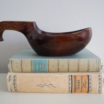Vintage wooden bowl | Decorative bowl | Handcarved wooden bowl | Vintage wood bowl