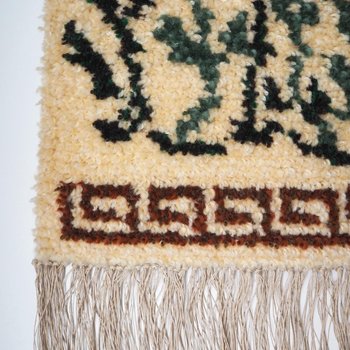 Vintage wall hanging | Floral wall tapestry | Scandinavian wall hanging | Vintage wall tapestry | Handmade wool wall hanging