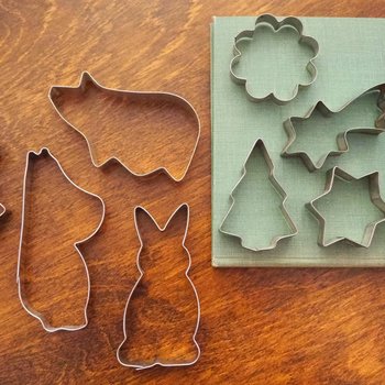 Vintage gingerbread shapes | Vintage gingerbread molds | Moomin gingerbread shapes | Christmas baking molds | Vintage kitchen decor