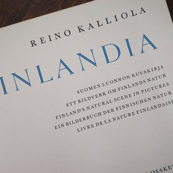 Vintage Finlandia book | Photography book about Finland | Vintage book about Finland | Photography book