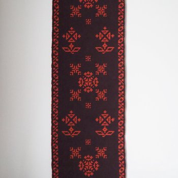 Vintage wall hanging | Long wall hanging | Scandinavian wall hanging | Vintage wall tapestry | Handmade wall tapestry | Reversible tapestry