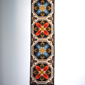 Vintage wall hanging | Small vintage wall hanging | Scandinavian woven textile | Retro wall hanging | Made in Finland