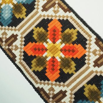 Vintage wall hanging | Small vintage wall hanging | Scandinavian woven textile | Retro wall hanging | Made in Finland