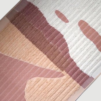 Vintage wall hanging | Large wall hanging | Vintage pink wall hanging | Scandinavian woven textile | Made in Finland